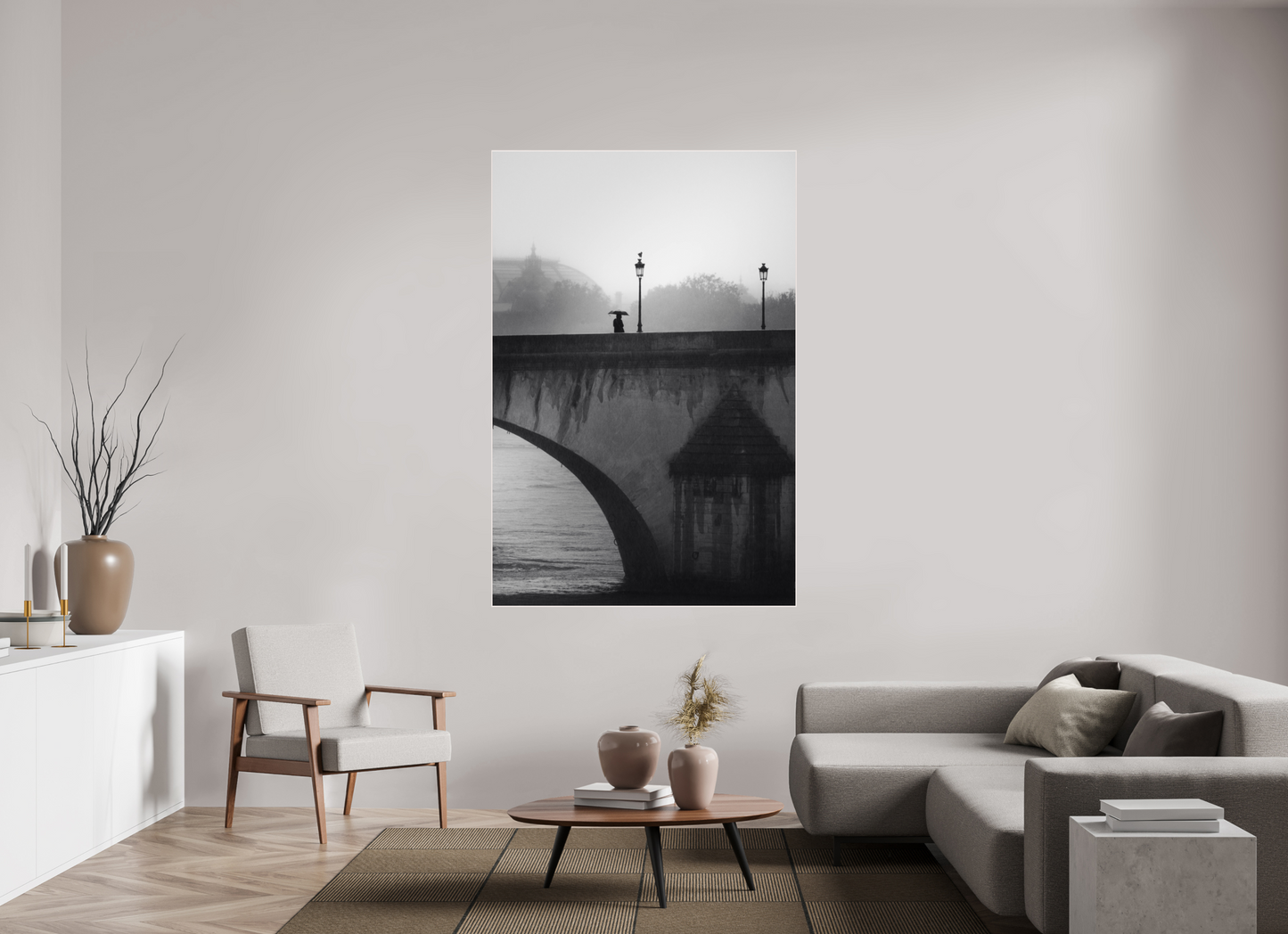 120 x 180 cm, Artbox Chene noir massif qd