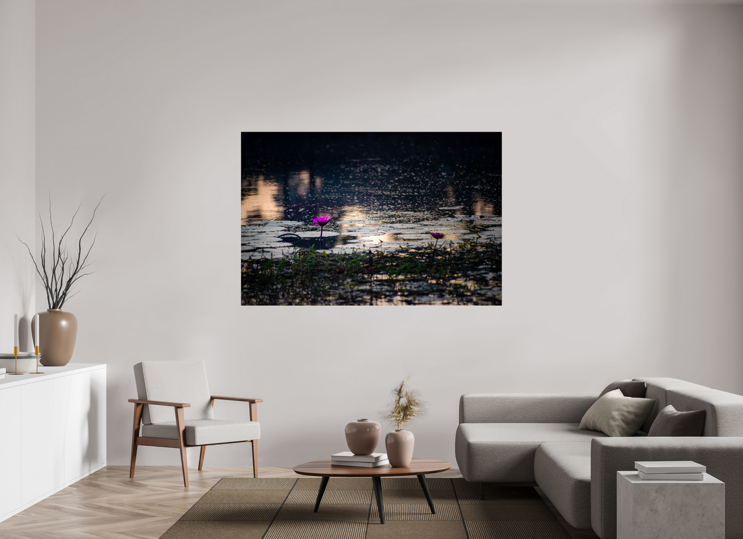 180 x 120 cm, Tirage photo ultraHD sous Plexi qs
