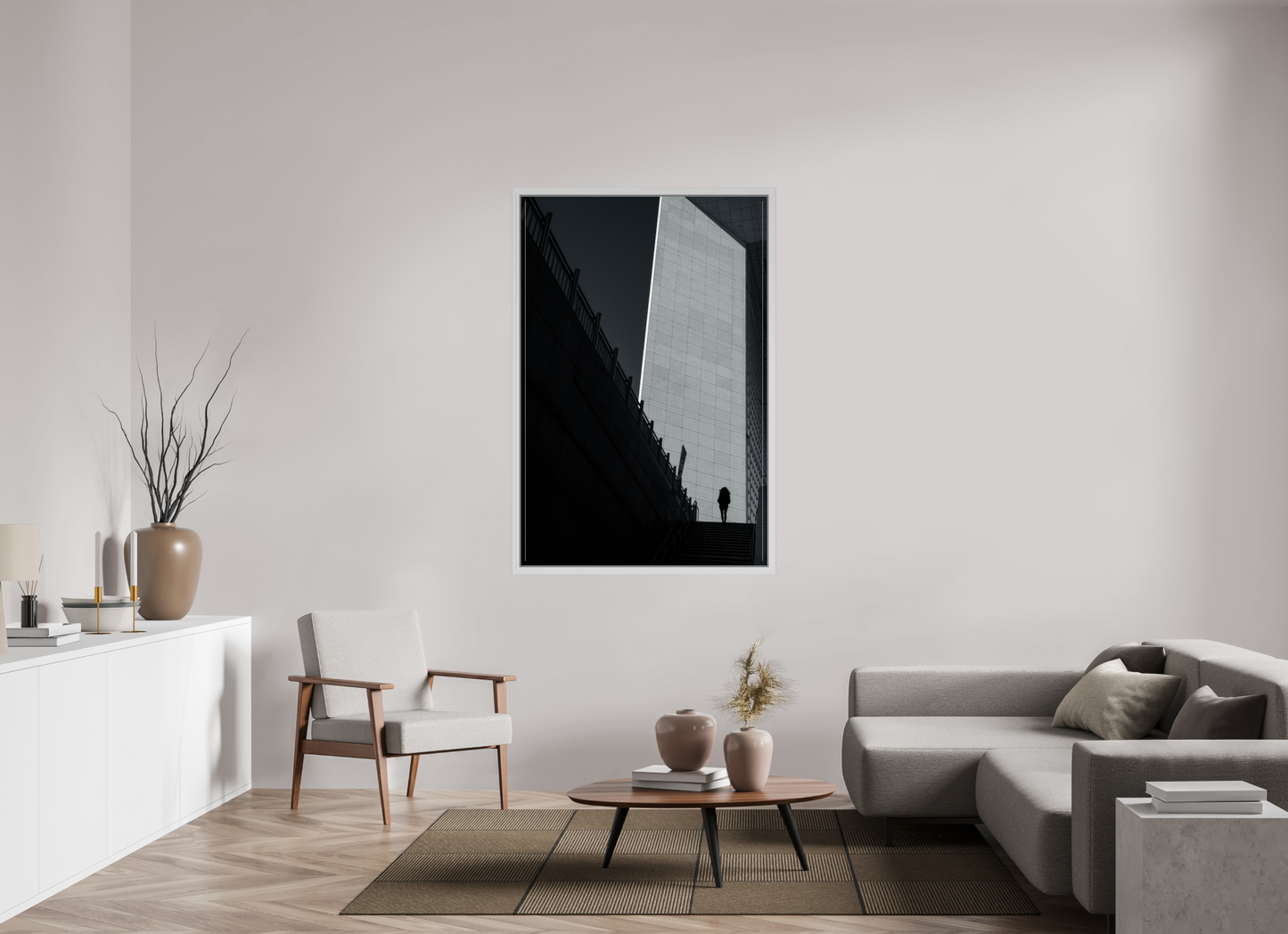 100 x 150 cm, San Francisco Argent sfgg