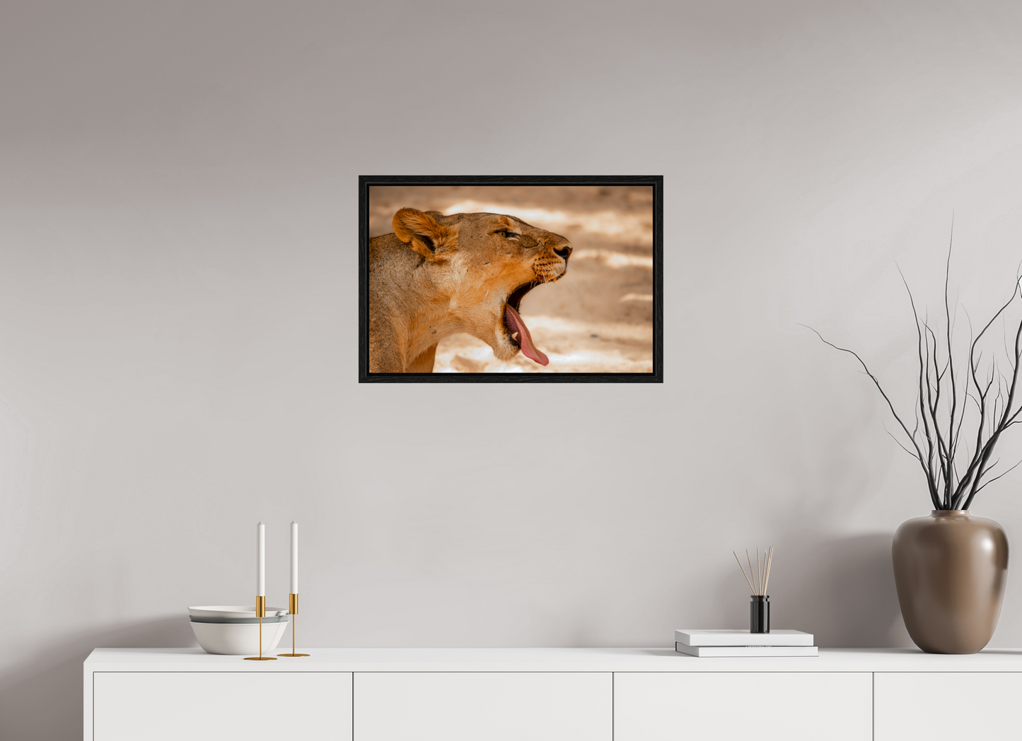 Lioness Yawn (Fiammetta Venner)