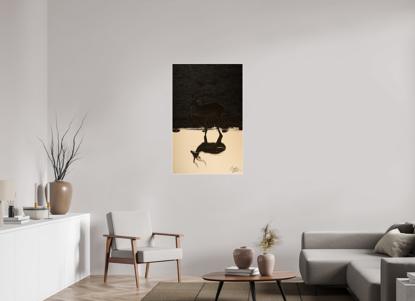 Antelope reflection (Caroline Fourest)