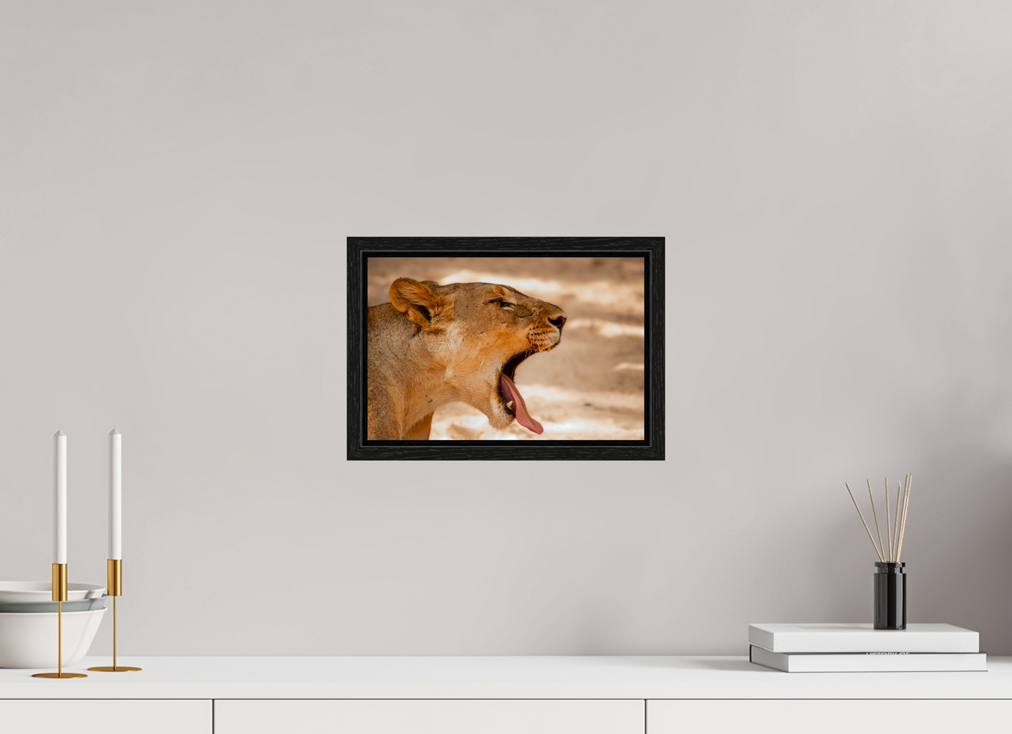 Lioness Yawn (Fiammetta Venner)