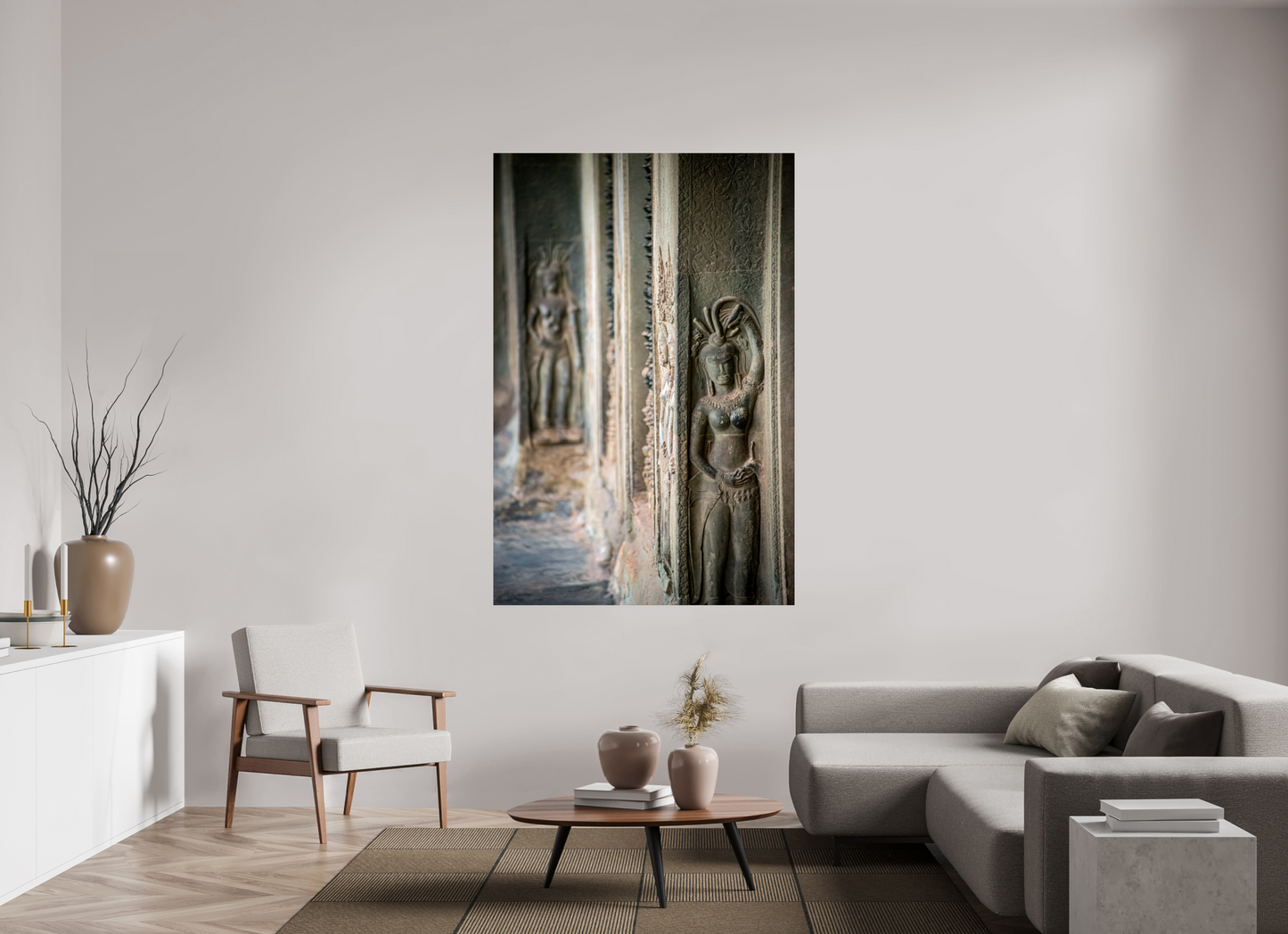 120 x 180 cm, Tirage photo ultraHD sous Plexi j