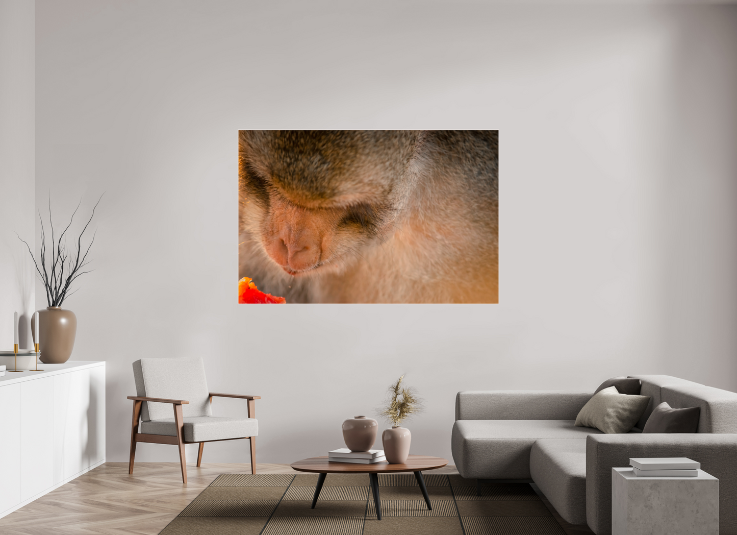 180 x 120 cm, Tirage photo métallisée ultraHD sous Plexi cadre Artbox k