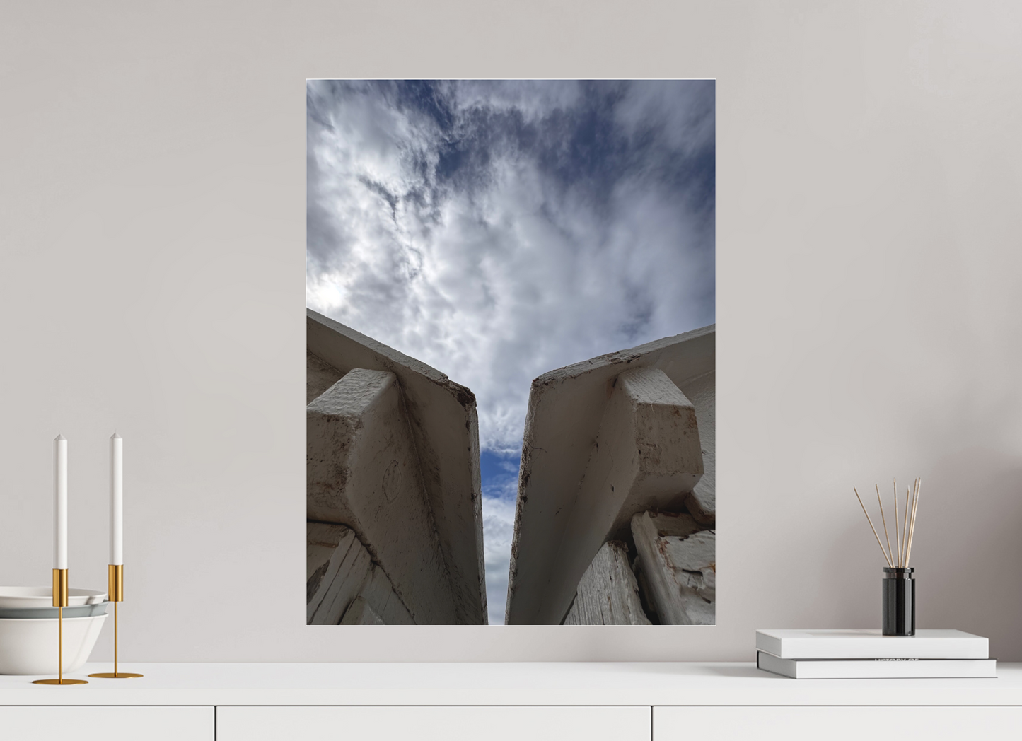 45 x 60 cm, Tirage photo sous Plexi mat Face à la mer #2 (Marie Sicard)