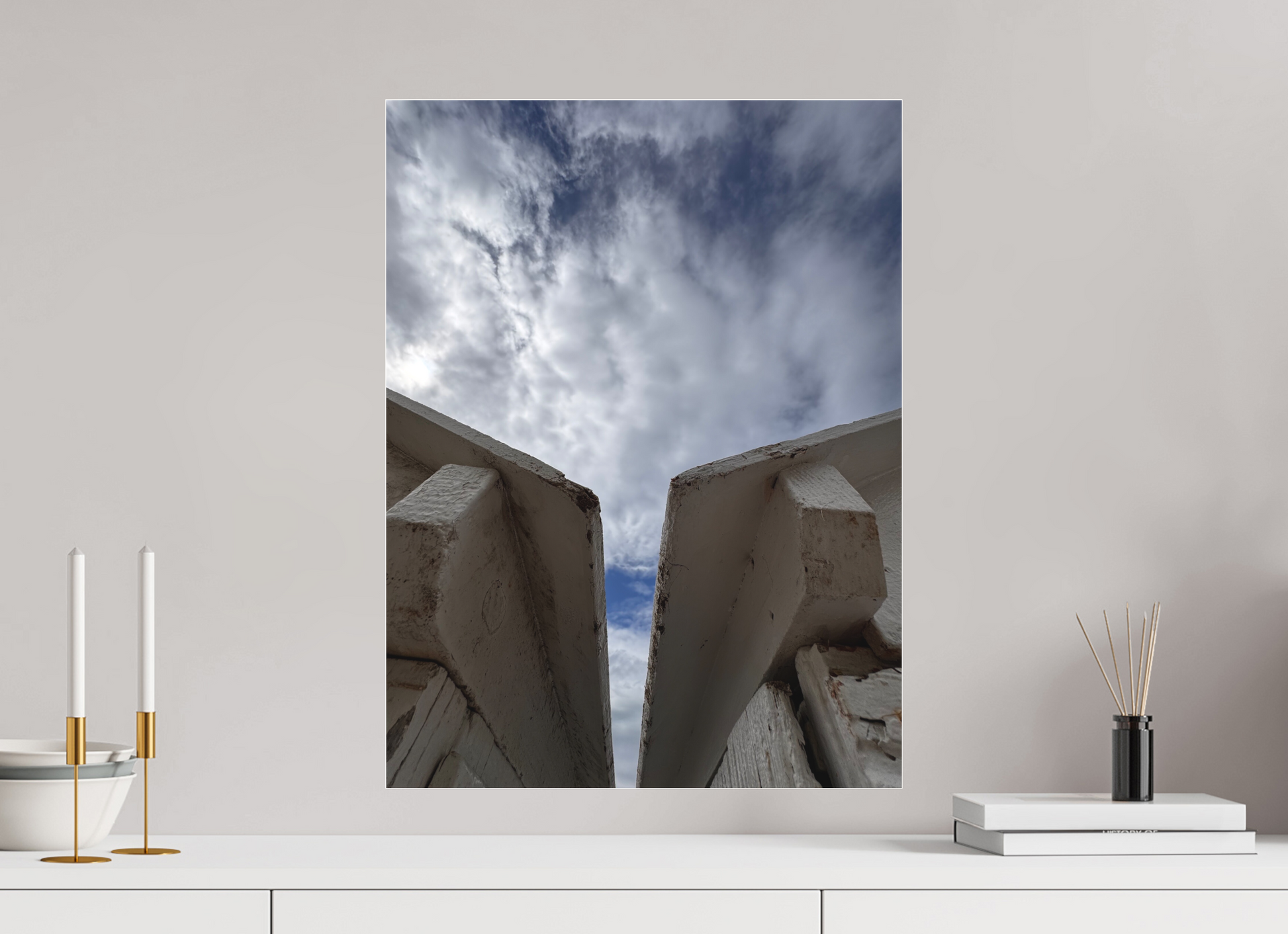45 x 60 cm, Tirage photo sous Plexi mat Face à la mer #2 (Marie Sicard)