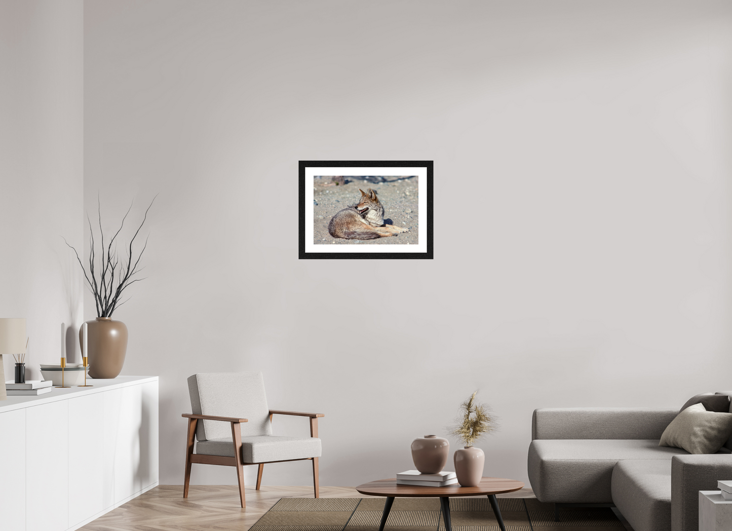 Resting Coyote (Aline de Nanxe)