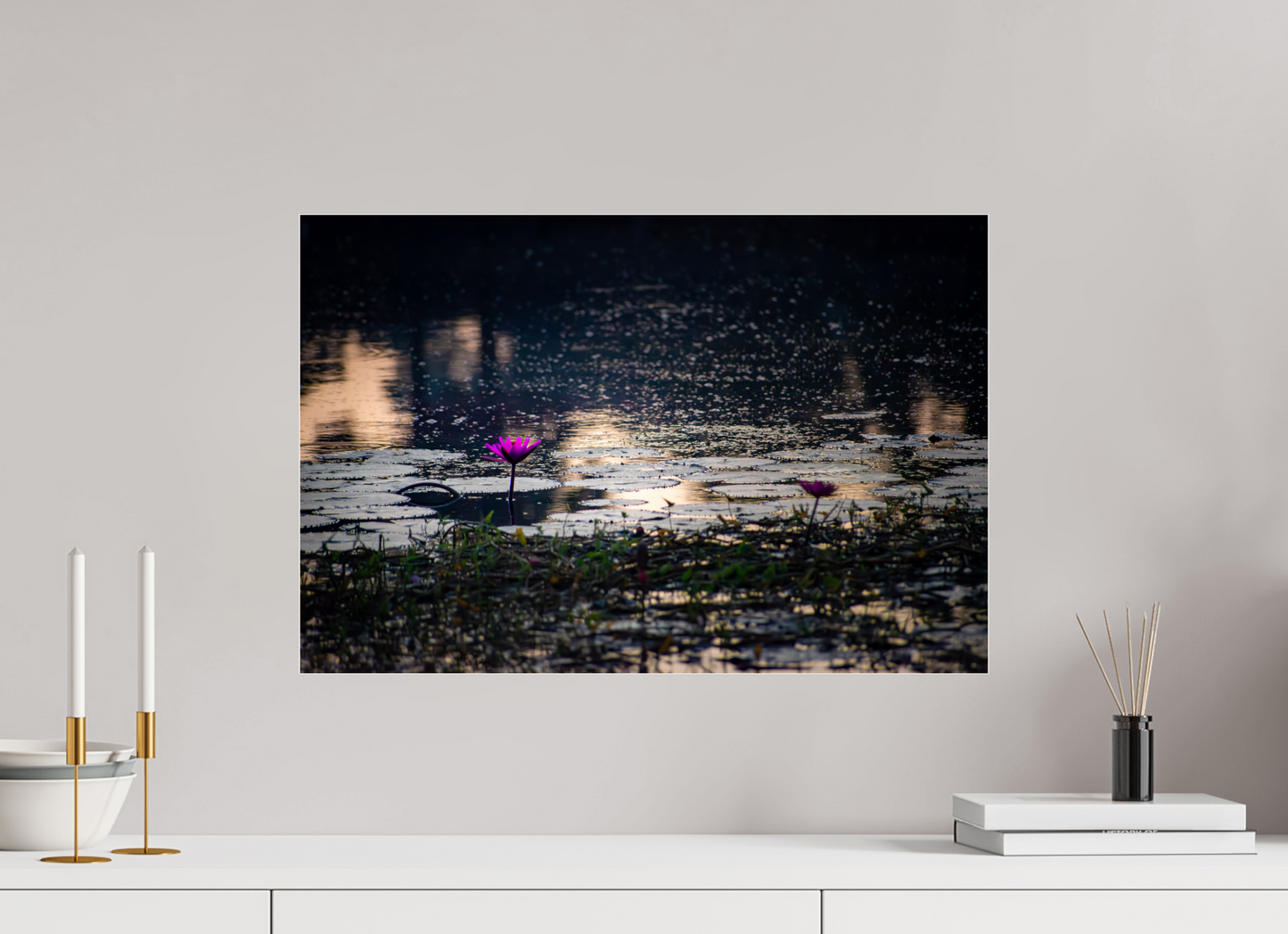 60 x 40 cm, Tirage photo ultraHD sous Plexi qs