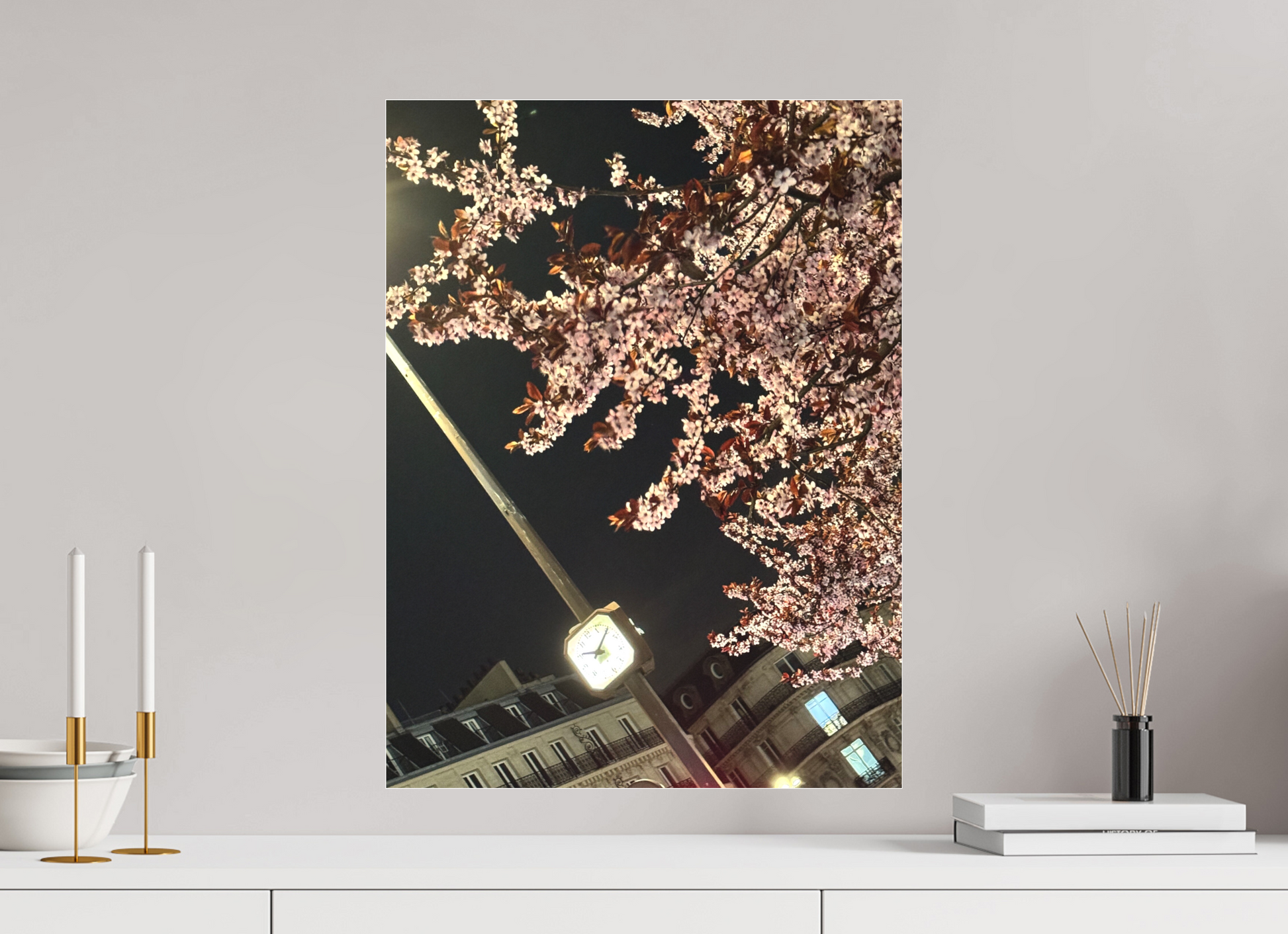 45 x 60 cm, Tirage photo sous Plexi mat Arrêter le temps (Marie Sicard)