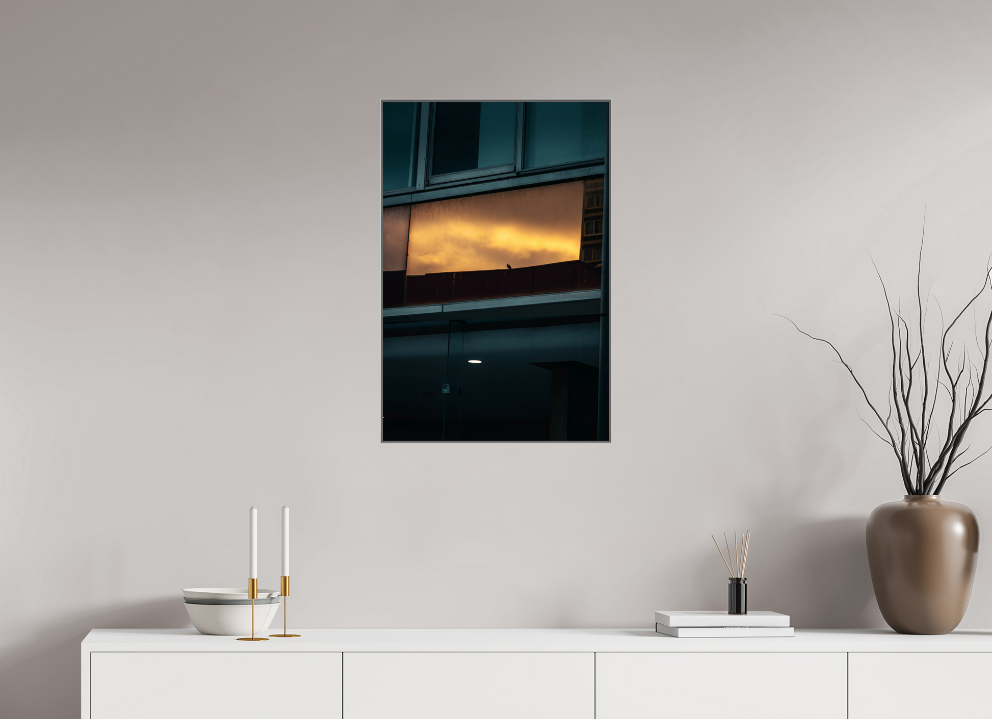 50 x 75 cm, Artbox aluminium argent za