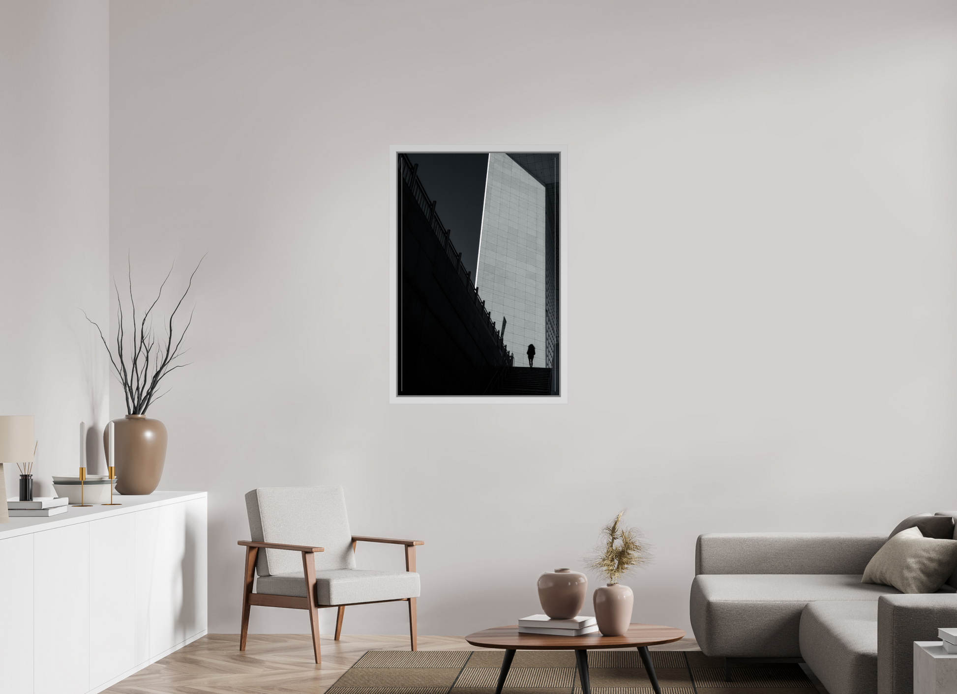 70 x 105 cm, San Francisco Argent sfgg