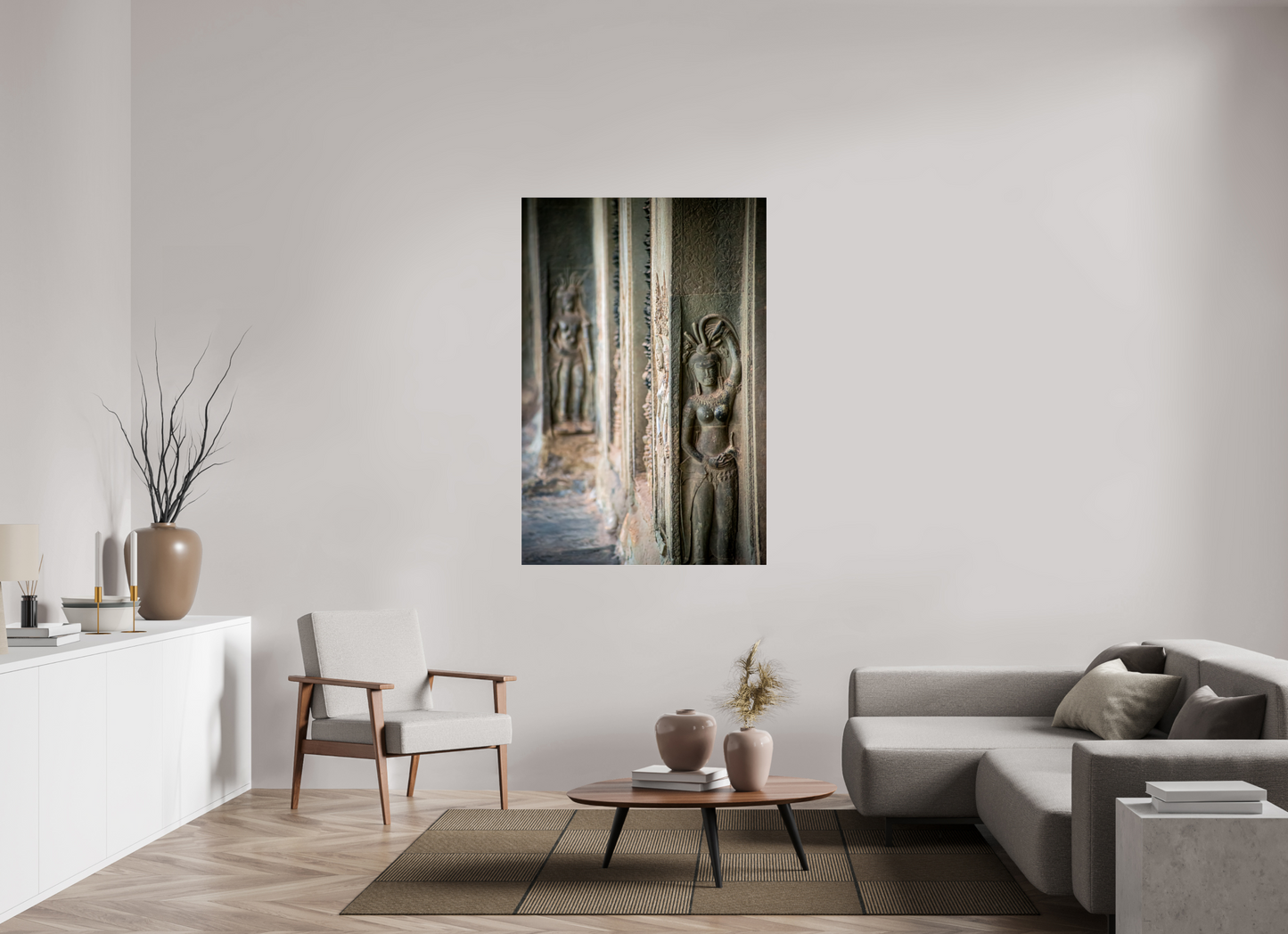 100 x 150 cm, Tirage photo ultraHD sous Plexi j