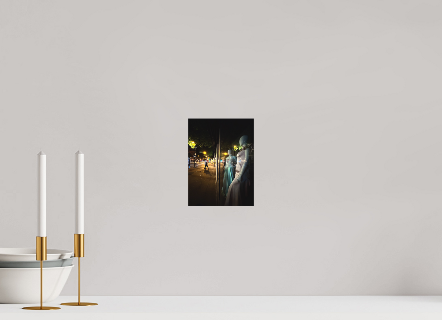 15 x 20 cm, Tirage photo sous Plexi mat Les dames de la nuit (Marie Sicard)
