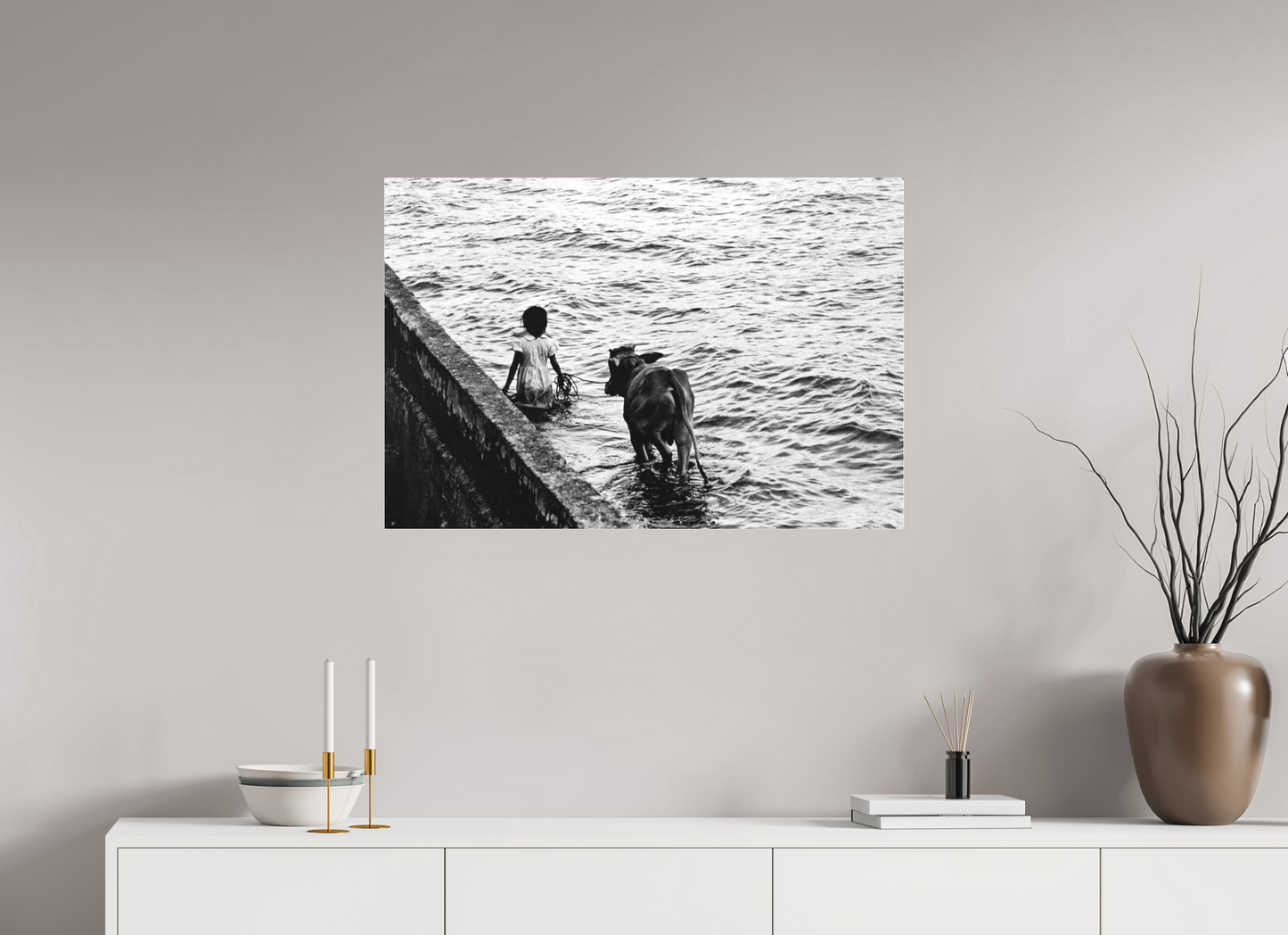 88,8 x 60 cm, NB MAT Gentle Guardian (Catherine Deudon)