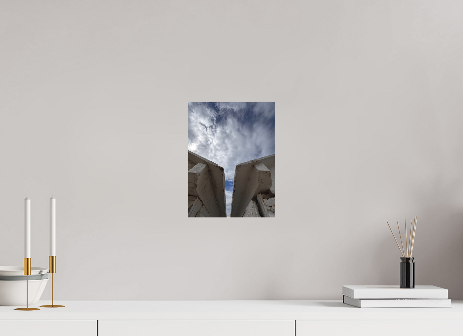 21 x 28 cm, Tirage photo sous Plexi mat Face à la mer #2 (Marie Sicard)