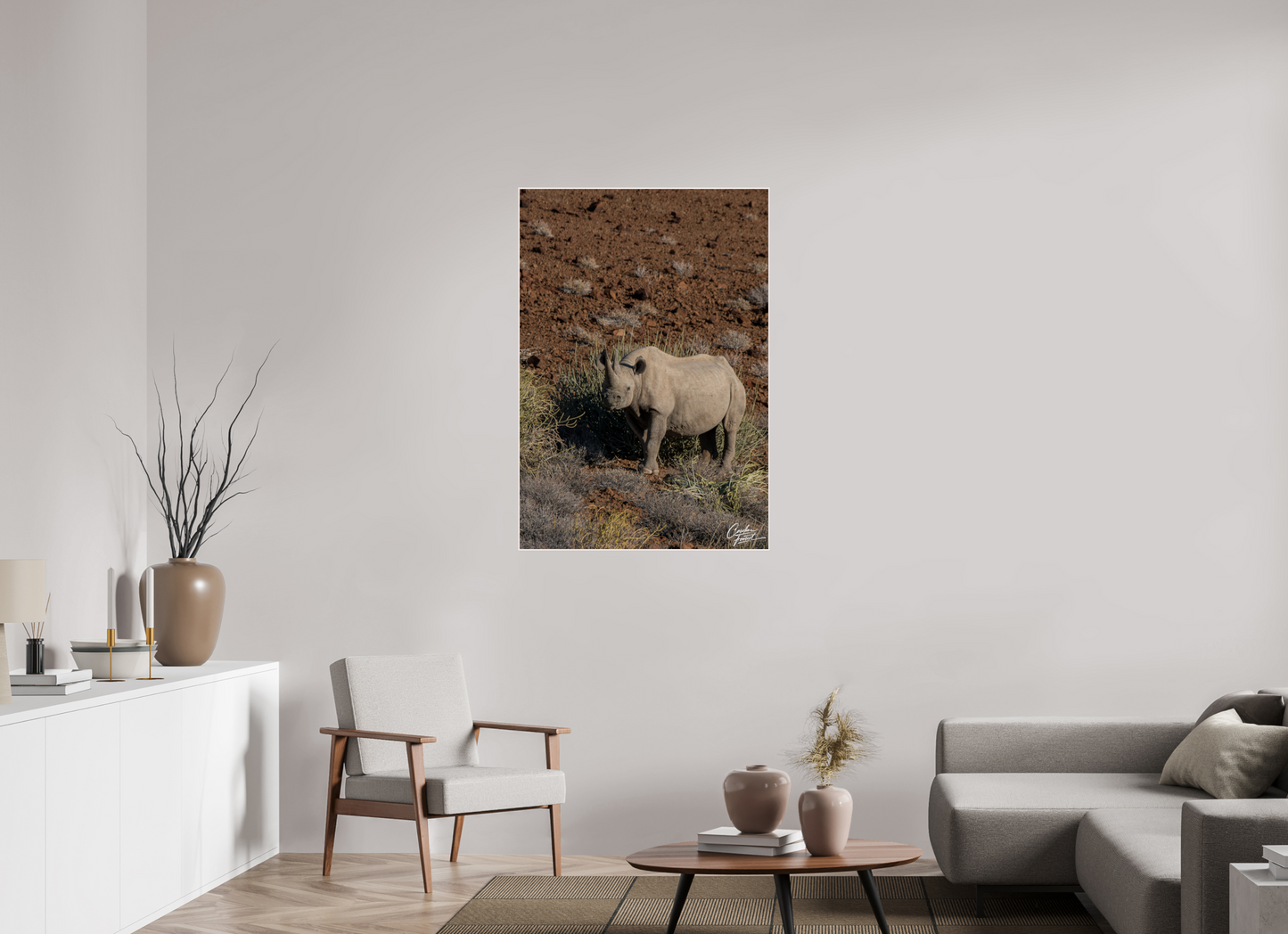 Black rhino guardian (Caroline Fourest)