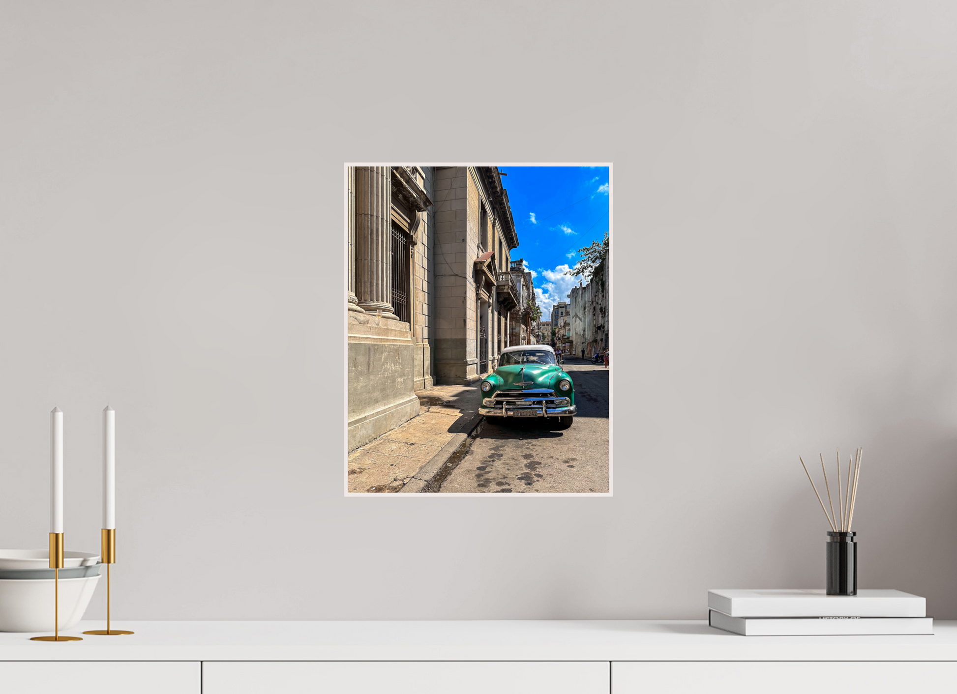 30 x 37,5 cm, Tirage photo métallisée ultraHD sous Plexi cadre Artbox h