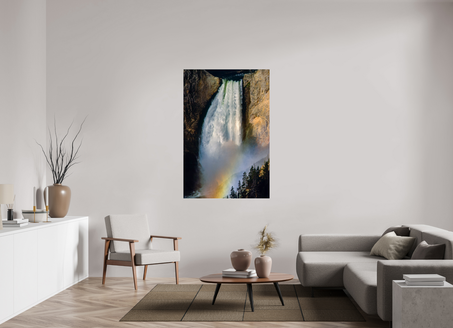 Mystic Falls at Dusk (Aline de Nanxe)