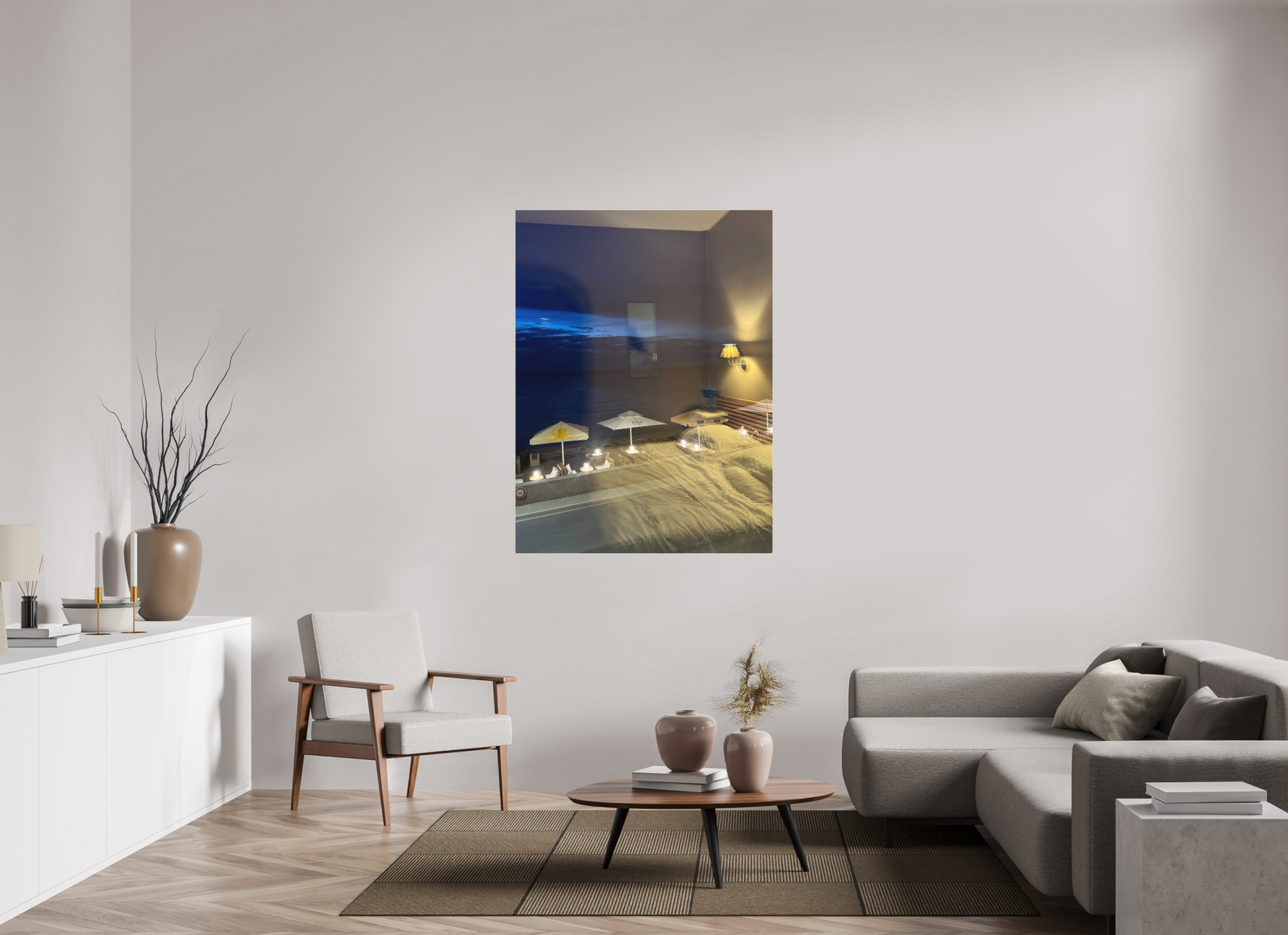 105 x 140 cm, Tirage photo sous Plexi mat La chambre des rêves (Marie Sicard)