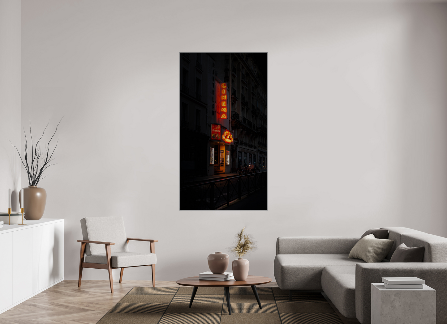 100 x 180,1 cm, Artbox aluminium argent <wx