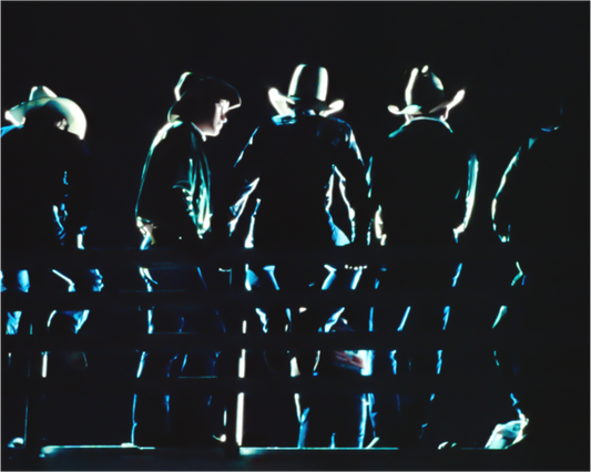 Cowboys in the night (Aline de Nanxe)