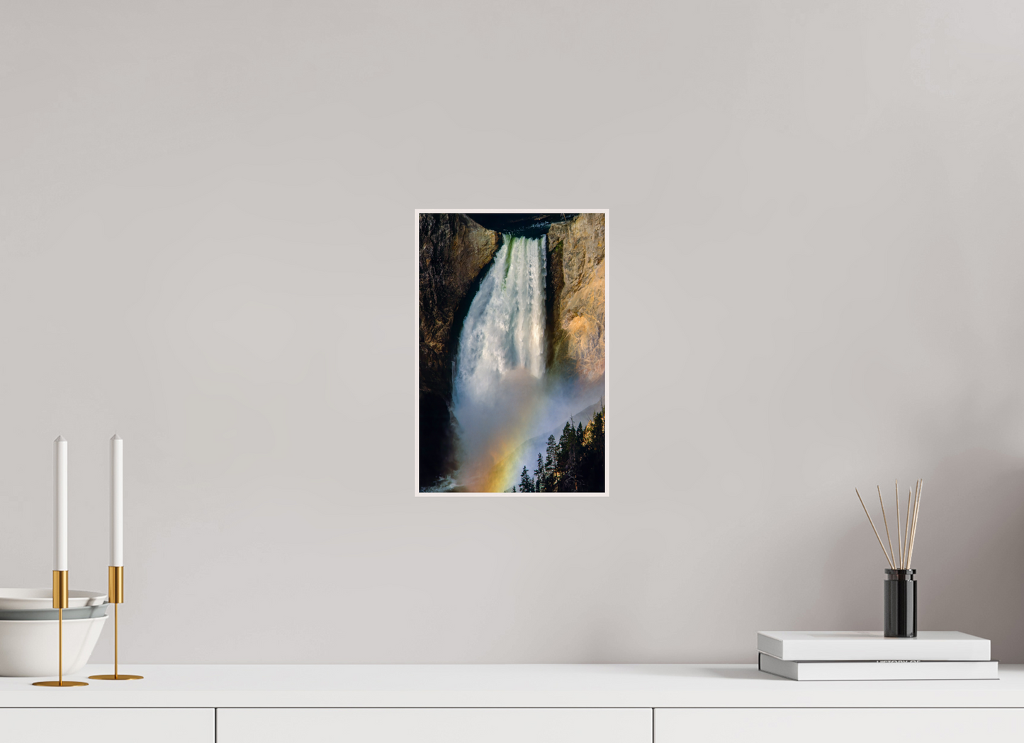 Mystic Falls at Dusk (Aline de Nanxe)
