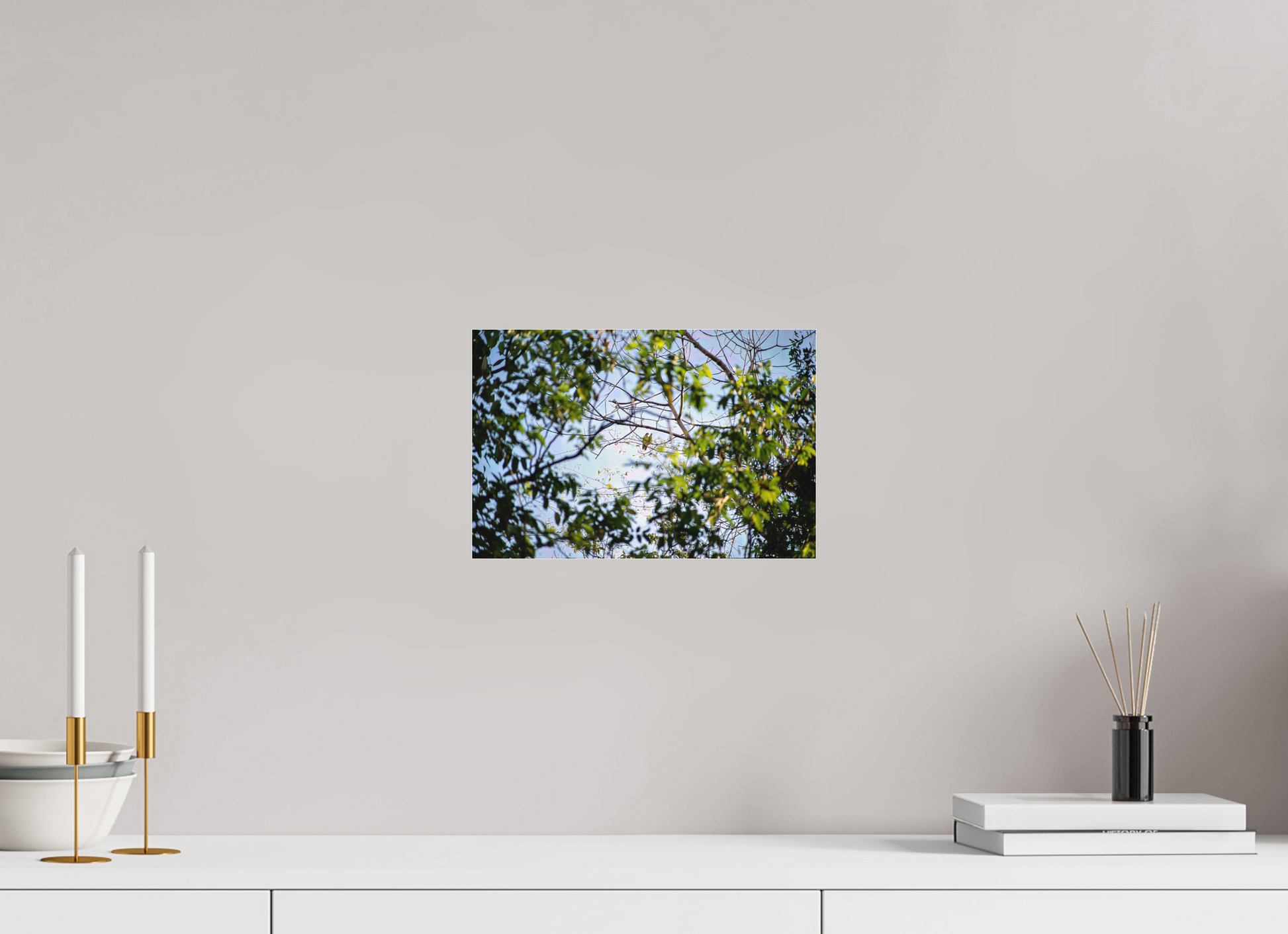30 x 20 cm, Tirage photo sous Plexi mat camp