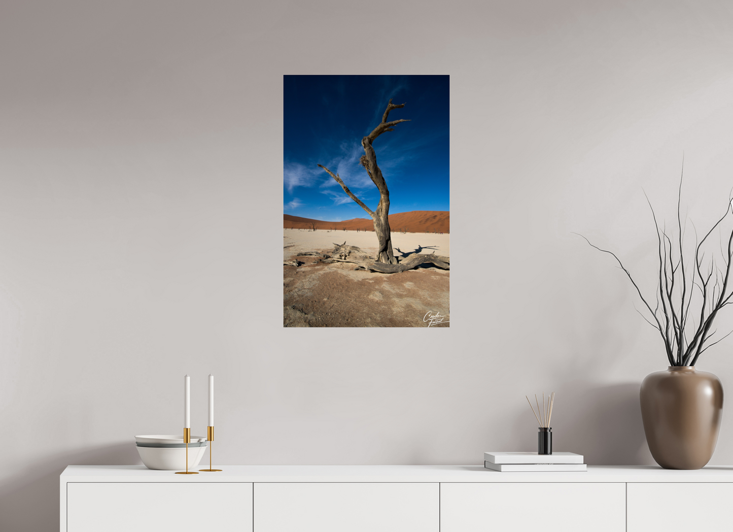 50 x 75,9 cm, Photo Print Under Acrylic Glass Victoria Falls Zimbabwe (2025) Photography : © Caroline Fourest / REIA (Caroline Fourest)