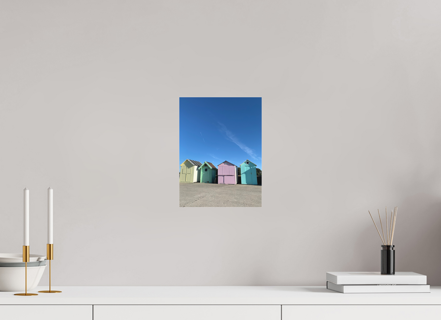 21 x 28 cm, Tirage photo sous Plexi mat Face à la mer #3 (Marie Sicard)