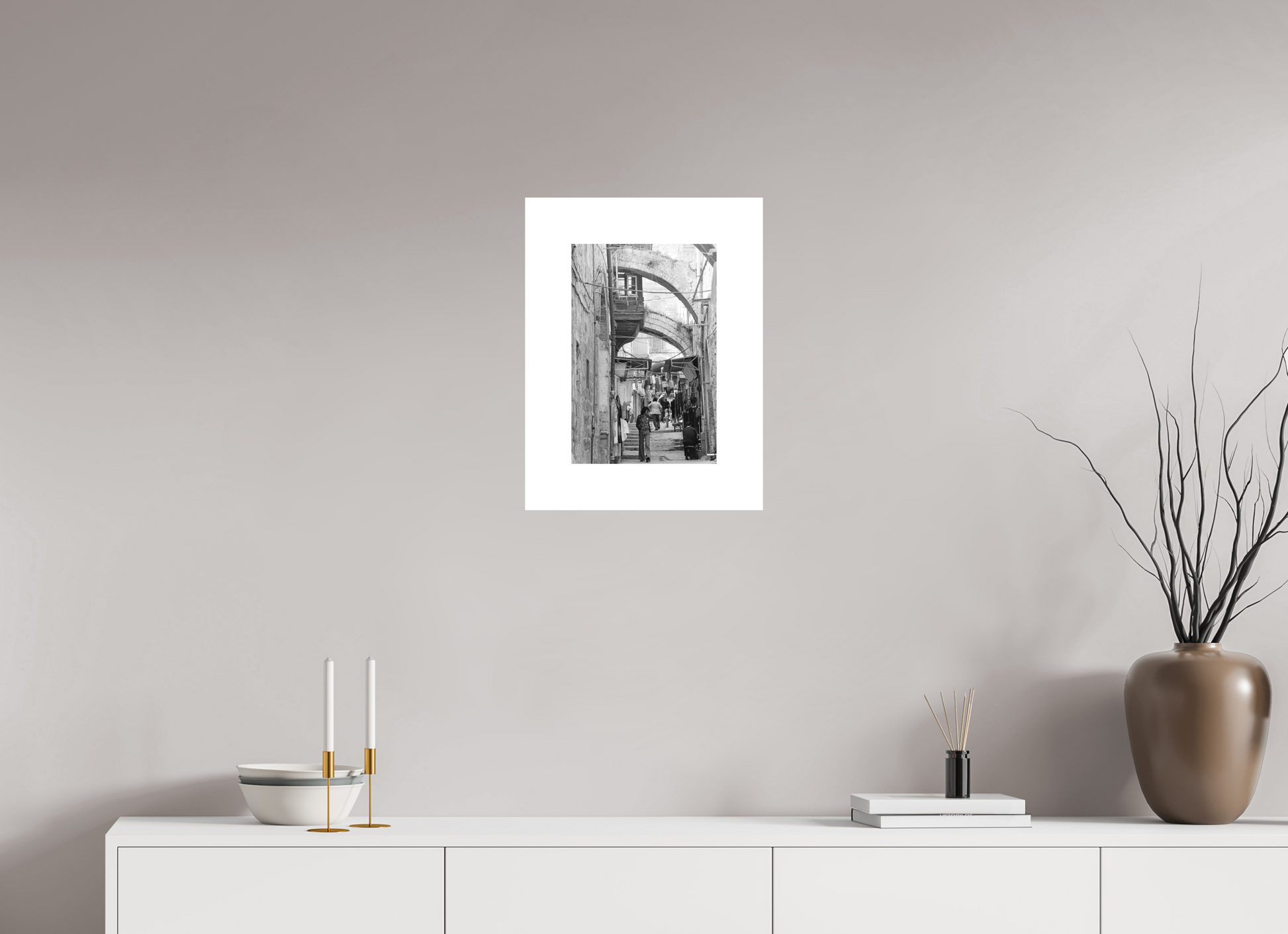 25 x 37,9 cm, fine art Jerusalem 1978 (Aline de Nanxe)