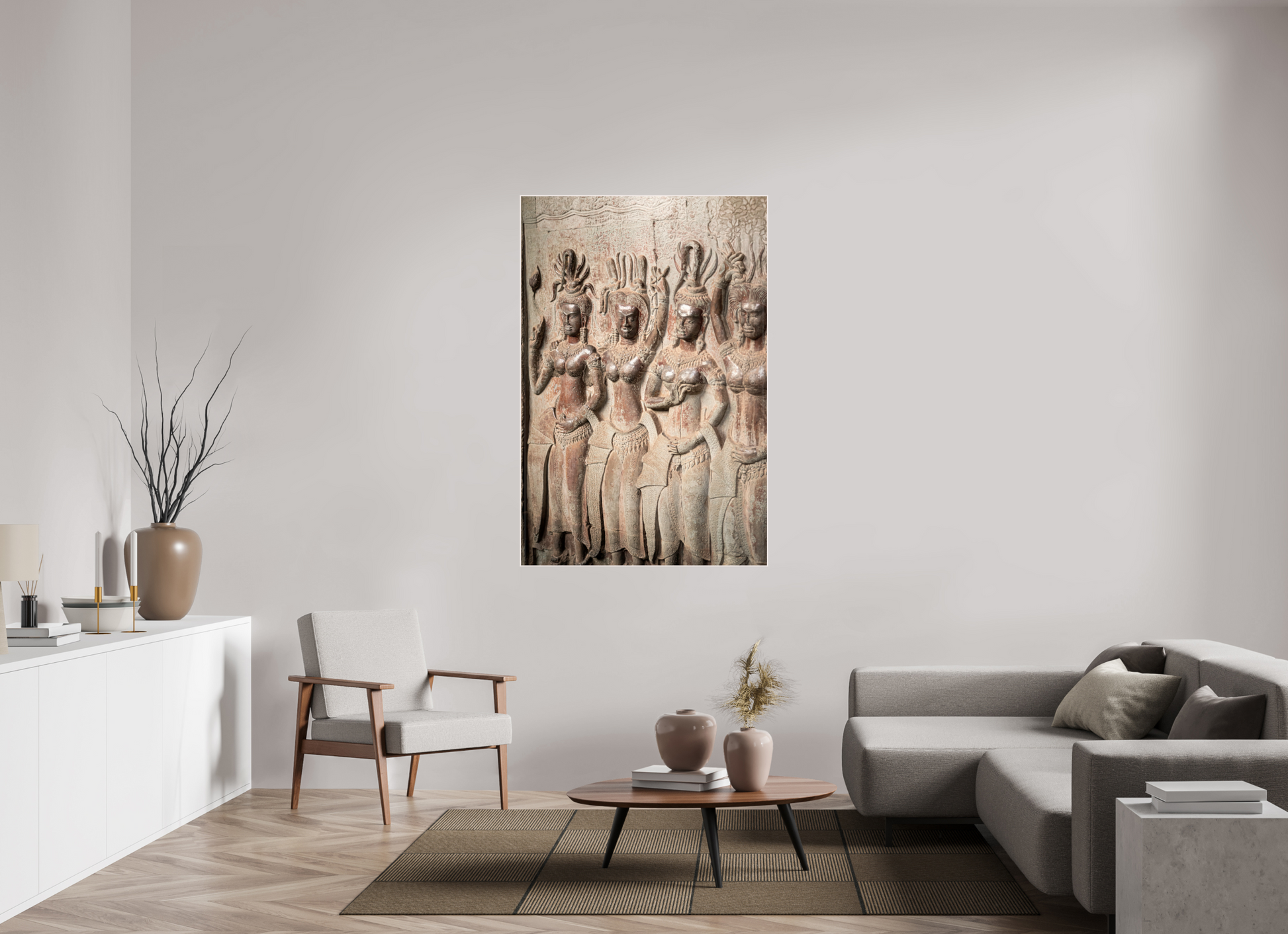 100 x 150 cm, Tirage photo métallisée ultraHD sous Plexi cadre Artbox cgh