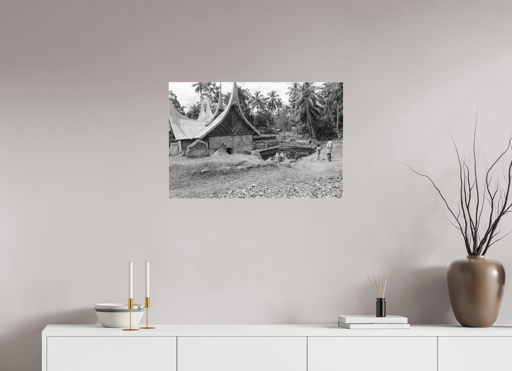 75 x 50 cm, NB GLOSSY Indonesia (1978) Photography : © Catherine Deudon / REIA (Catherine Deudon )