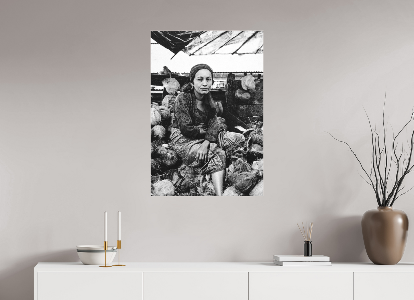 60 x 88,2 cm, NB MAT Indonesia (1978) Photography : © Catherine Deudon / REIA (Catherine Deudon )