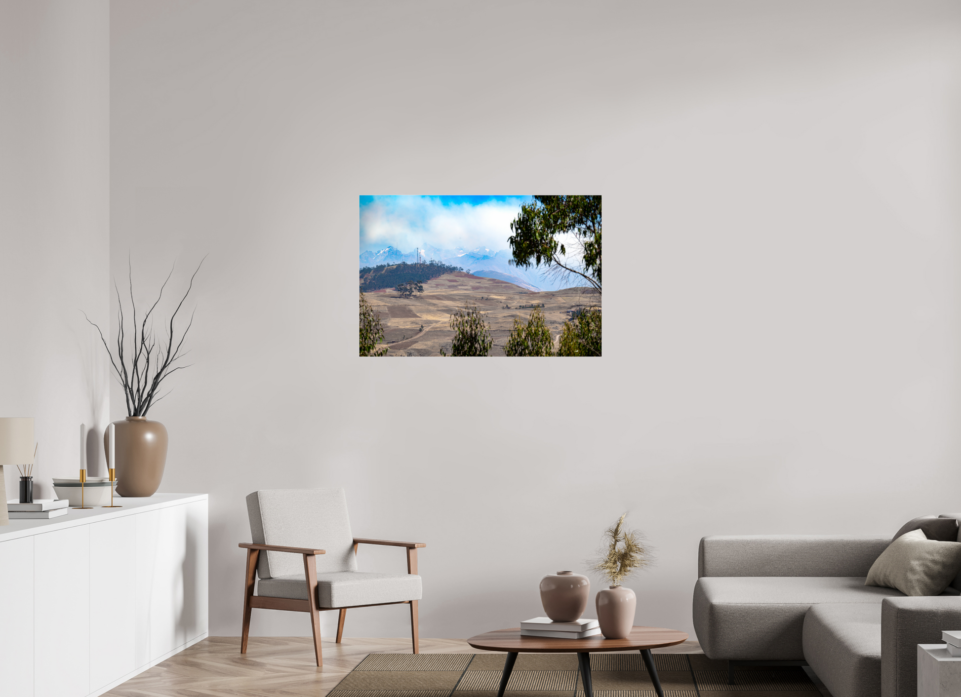 105 x 70 cm, Tirage photo ultraHD sous Plexi f
