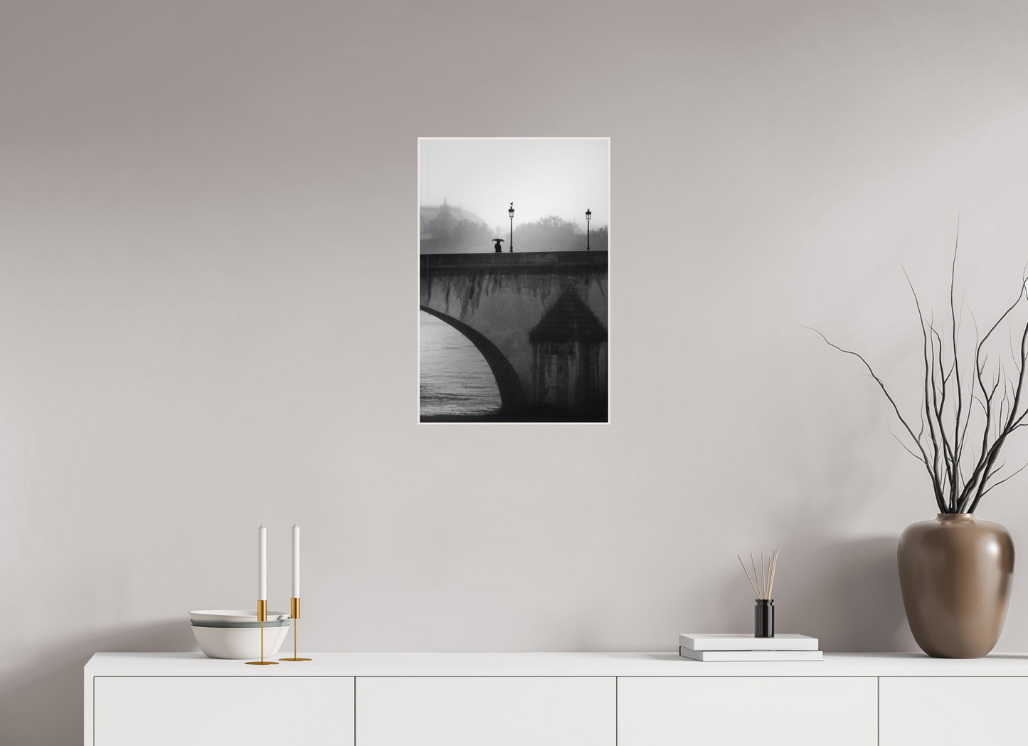 40 x 60 cm, Artbox Chene noir massif qd