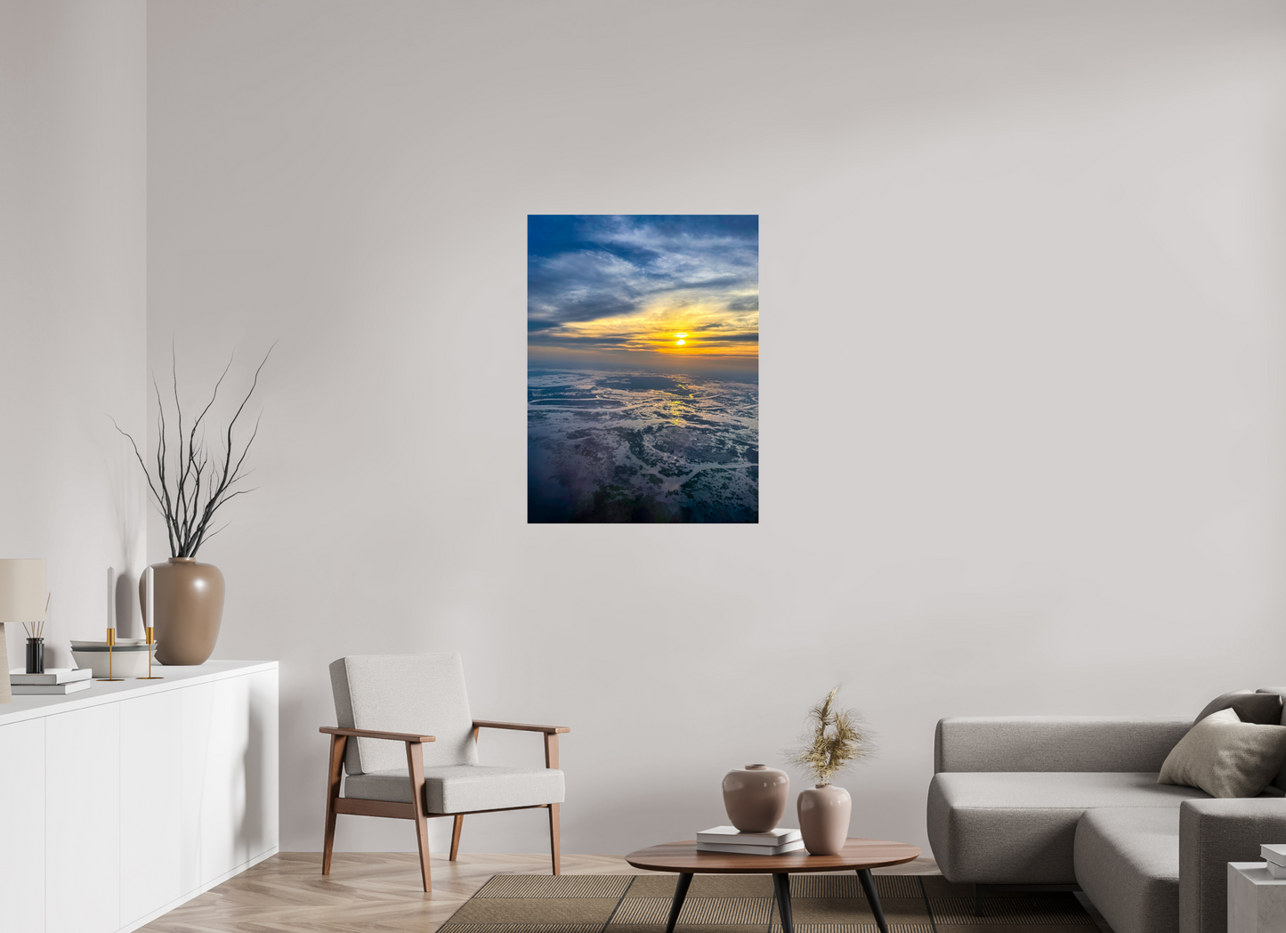 75 x 100 cm, Tirage photo ultraHD sous Plexi fg