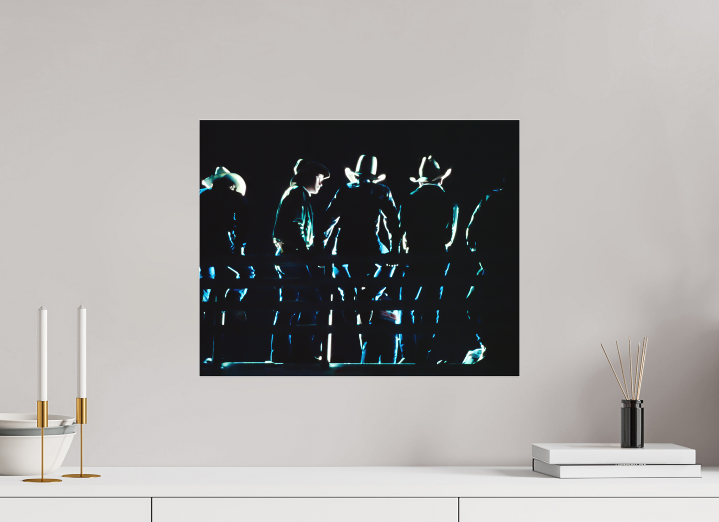 Cowboys in the night (Aline de Nanxe)