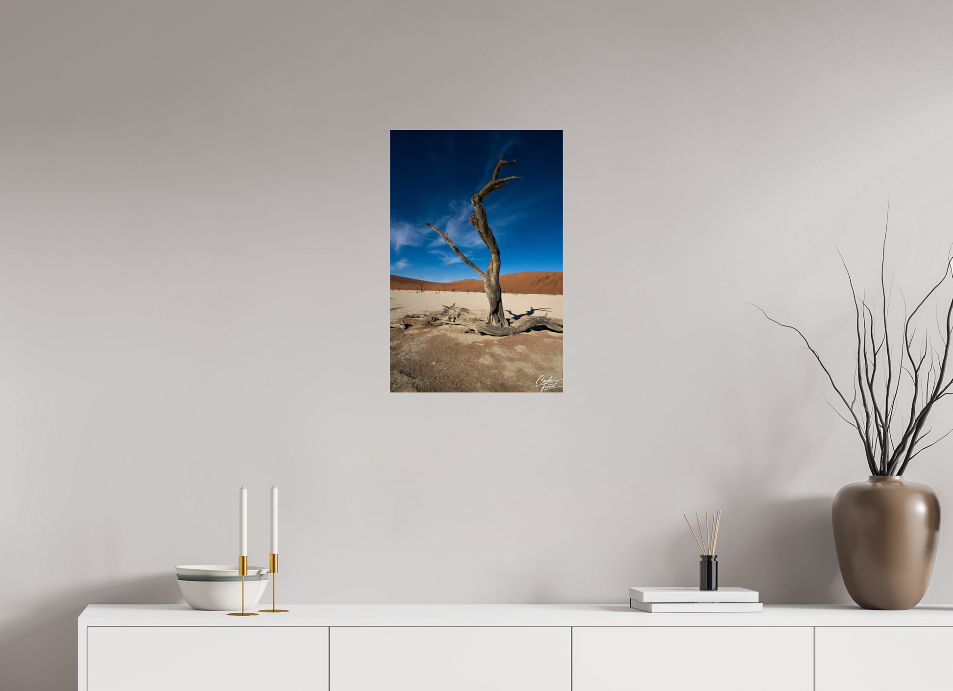 40 x 60,7 cm, Photo Print Under Acrylic Glass Victoria Falls Zimbabwe (2025) Photography : © Caroline Fourest / REIA (Caroline Fourest)