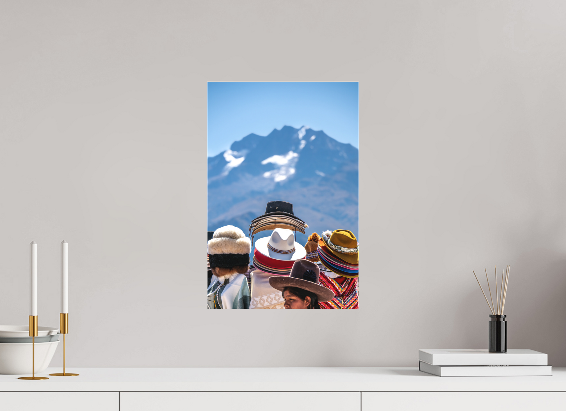 30 x 45 cm, Tirage photo sous Plexi mat caro perou