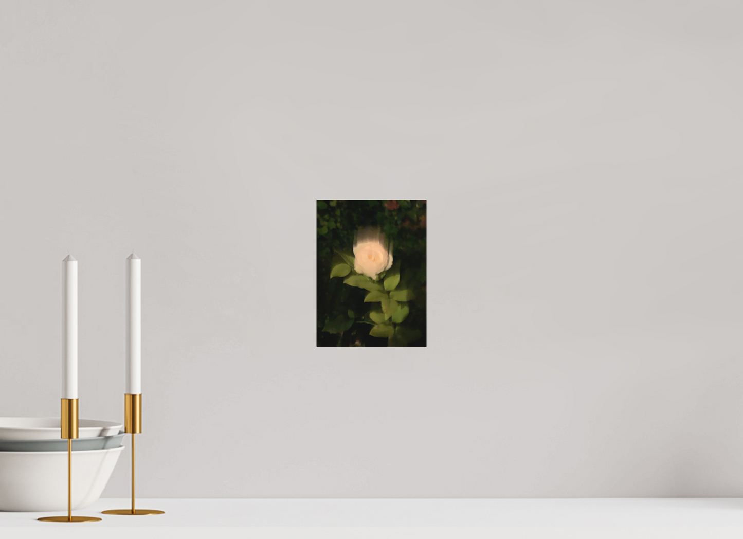 15 x 20 cm, Tirage photo sous Plexi mat Le Roman de la Rose #3 (Marie Sicard)