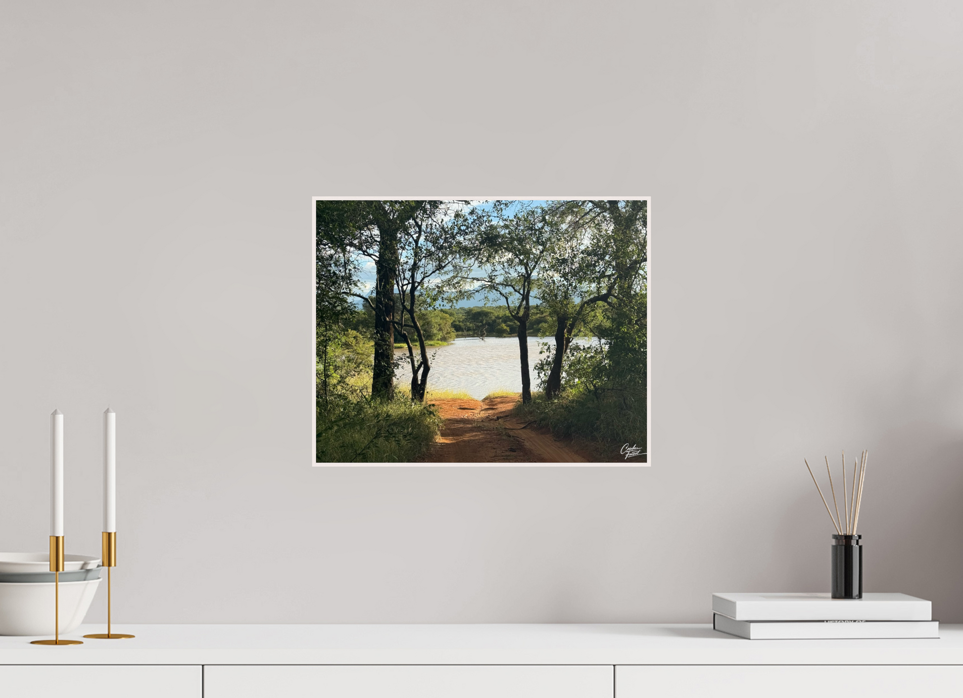 37,8 x 30 cm, Tirage photo métallisée ultraHD sous Plexi cadre Artbox Whispers of the Willow (Caroline Fourest)