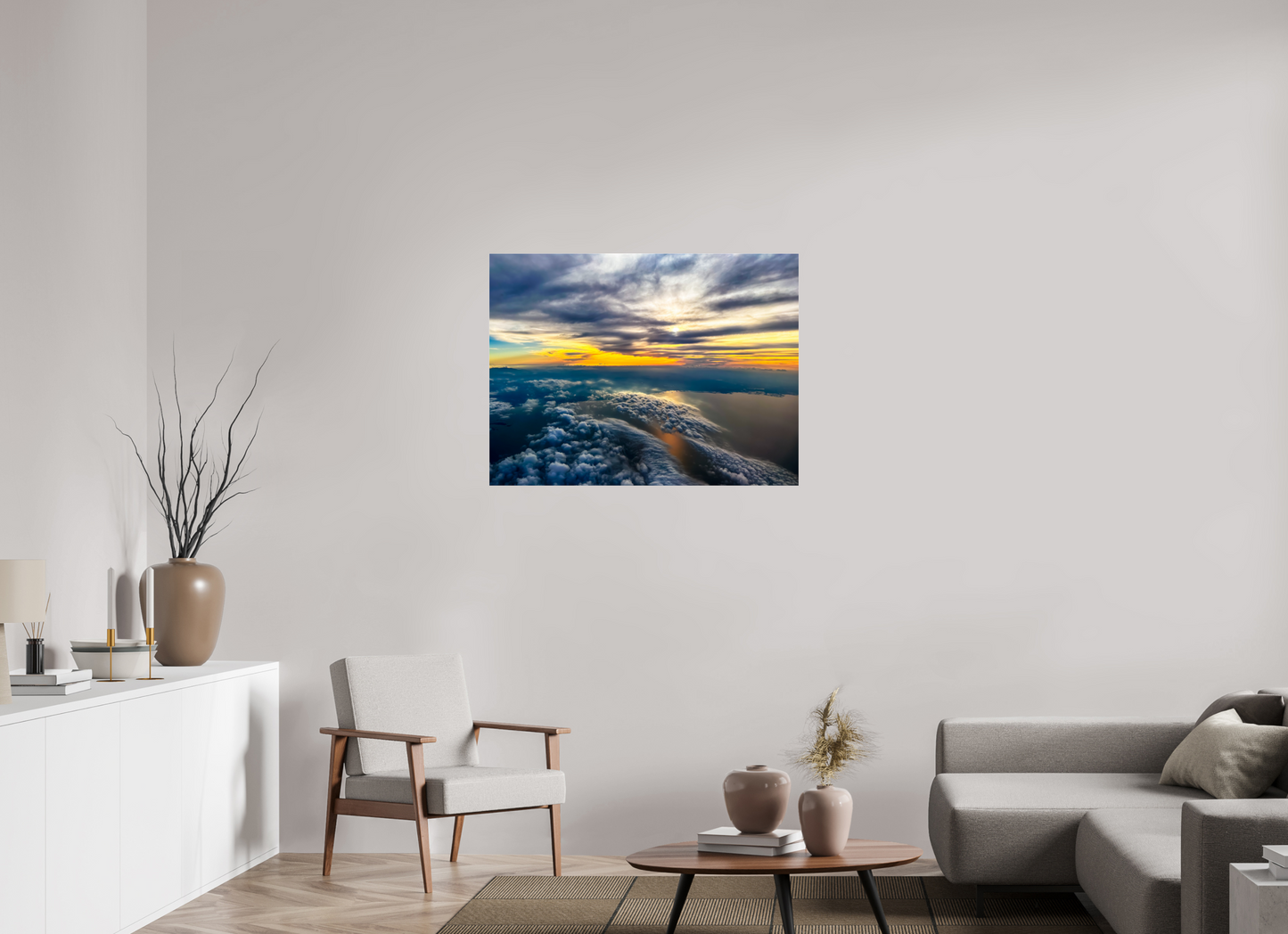 100 x 75 cm, Tirage photo ultraHD sous Plexi camb f