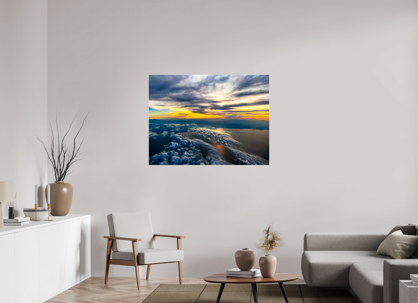 120 x 90 cm, Tirage photo ultraHD sous Plexi camb f