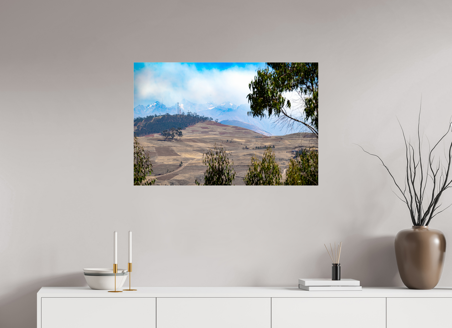 90 x 60 cm, Tirage photo ultraHD sous Plexi f