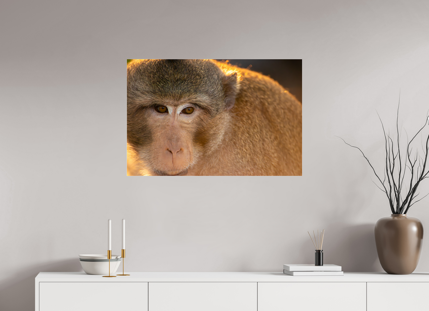 90 x 60 cm, Tirage photo ultraHD sous Plexi i