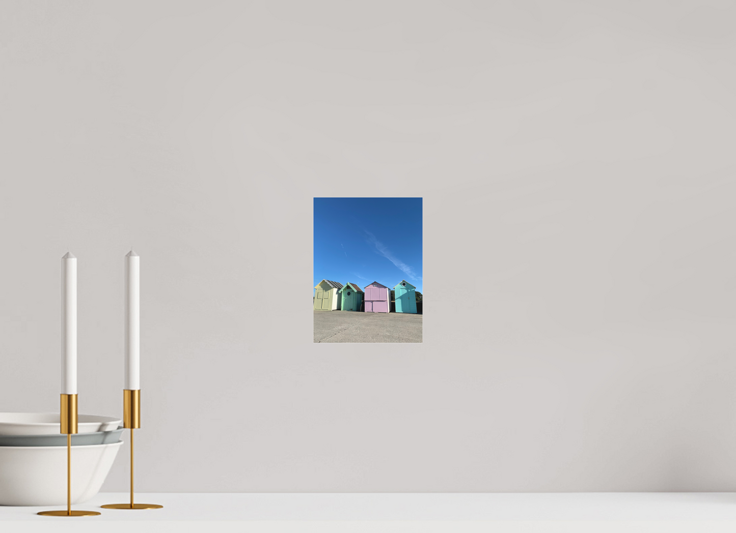 15 x 20 cm, Tirage photo sous Plexi mat Face à la mer #3 (Marie Sicard)