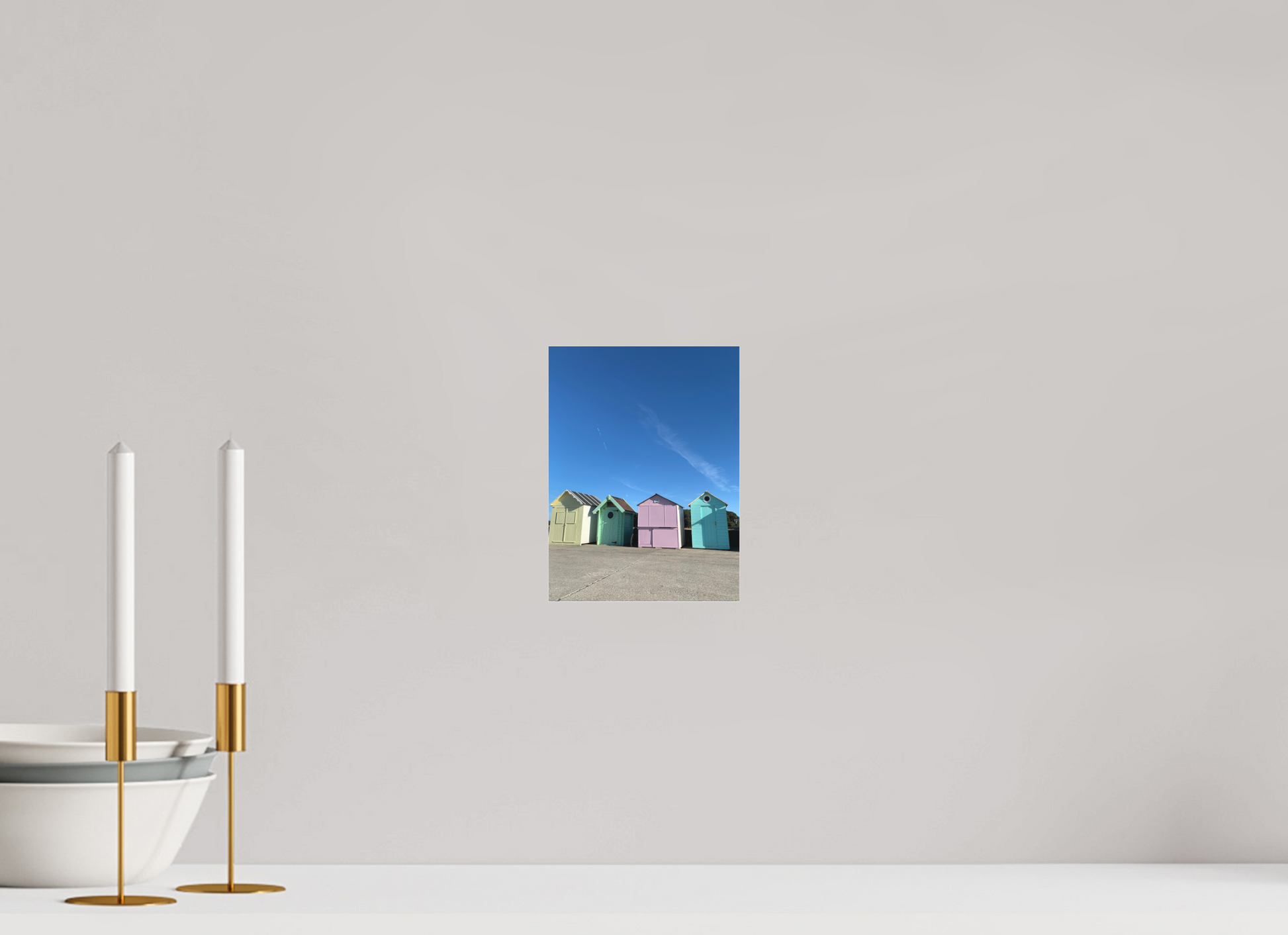 15 x 20 cm, Tirage photo sous Plexi mat Face à la mer #3 (Marie Sicard)