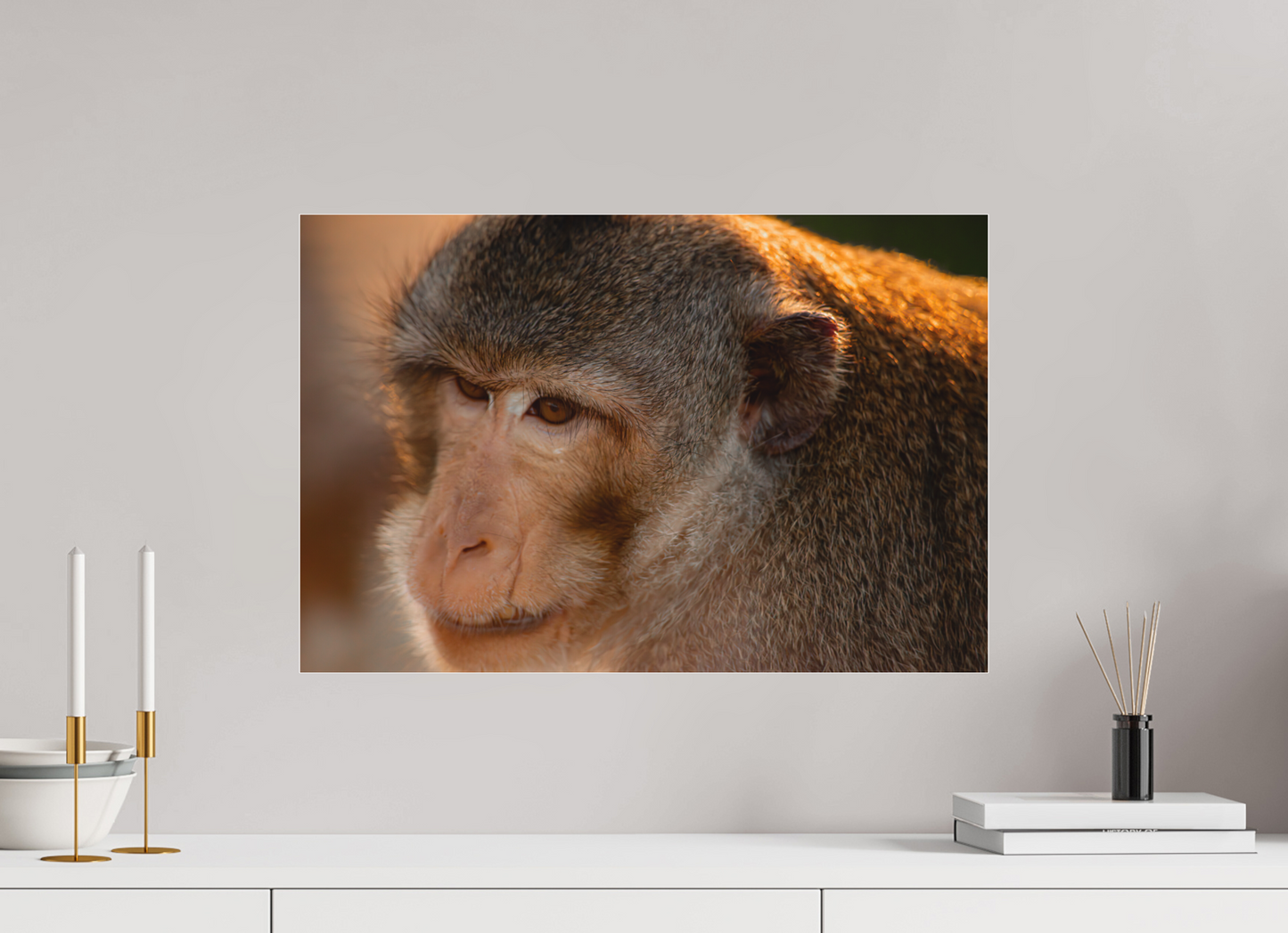 60 x 40 cm, Tirage photo sous Plexi mat l