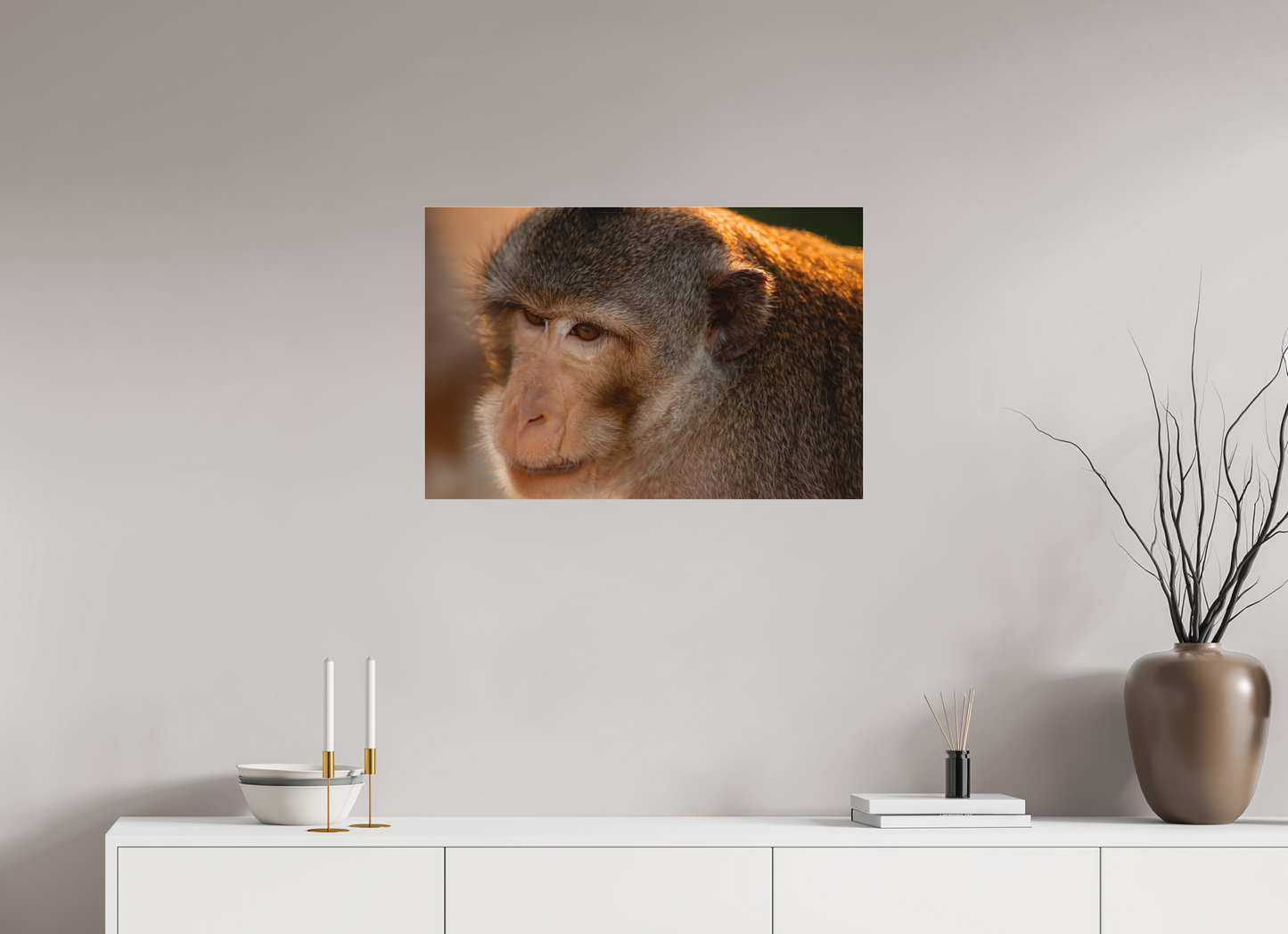 75 x 50 cm, Tirage photo sous Plexi mat l