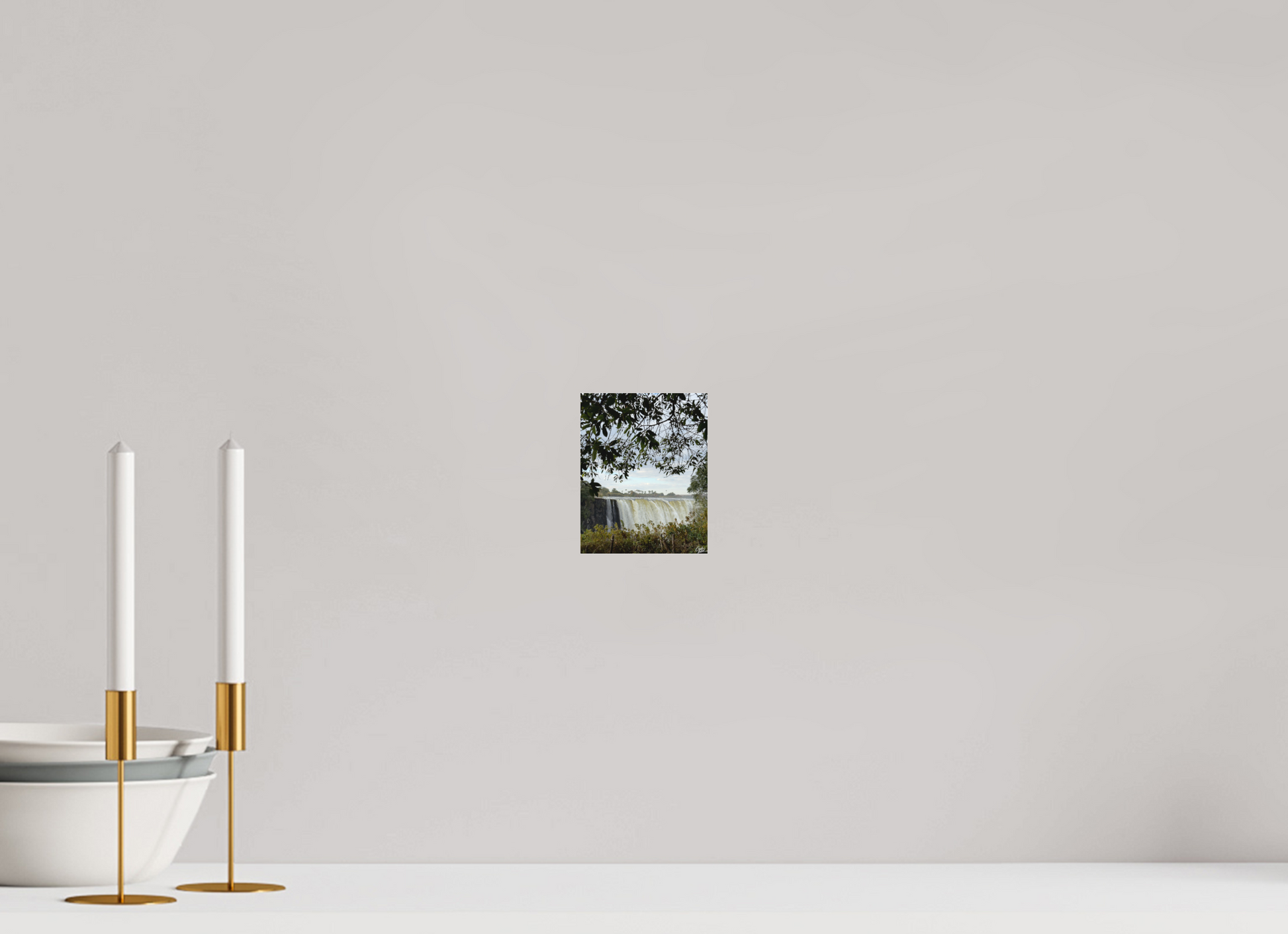 10 x 12,6 cm, Tirage photo sous Plexi mat Endless Flow (Caroline Fourest)